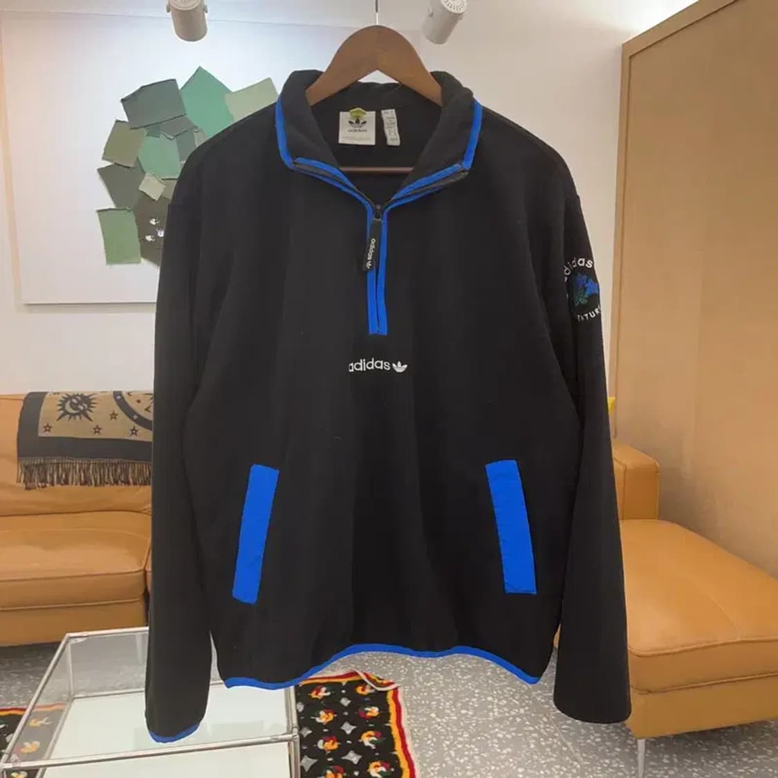 아디다스 슈퍼스타 어드벤처 반집업 플리스 맨투맨 XL C07097 상품이미지3