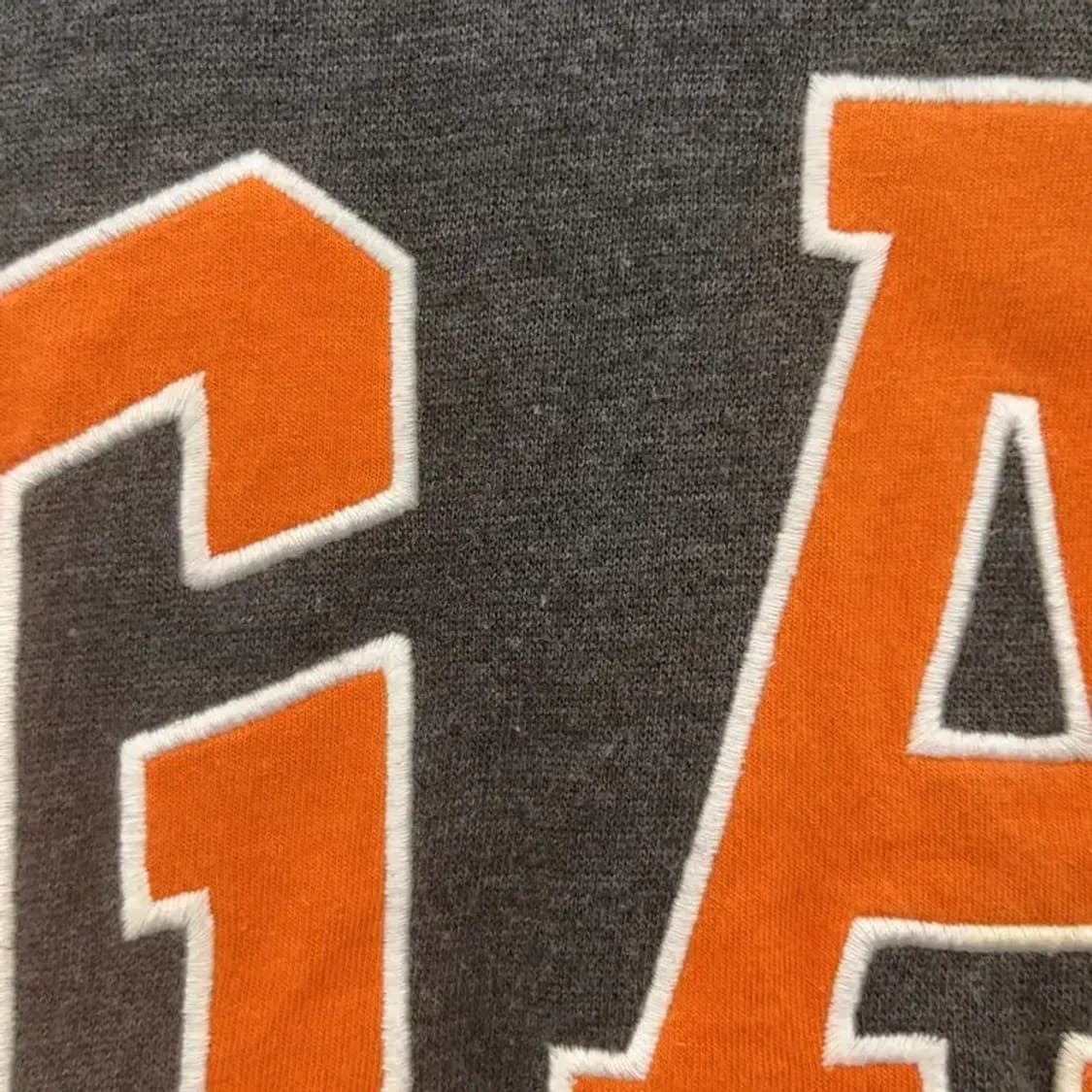 갭 GAP 빈티지 오렌지 빅로고 약기모 후드티 XXL C07118 상품이미지7