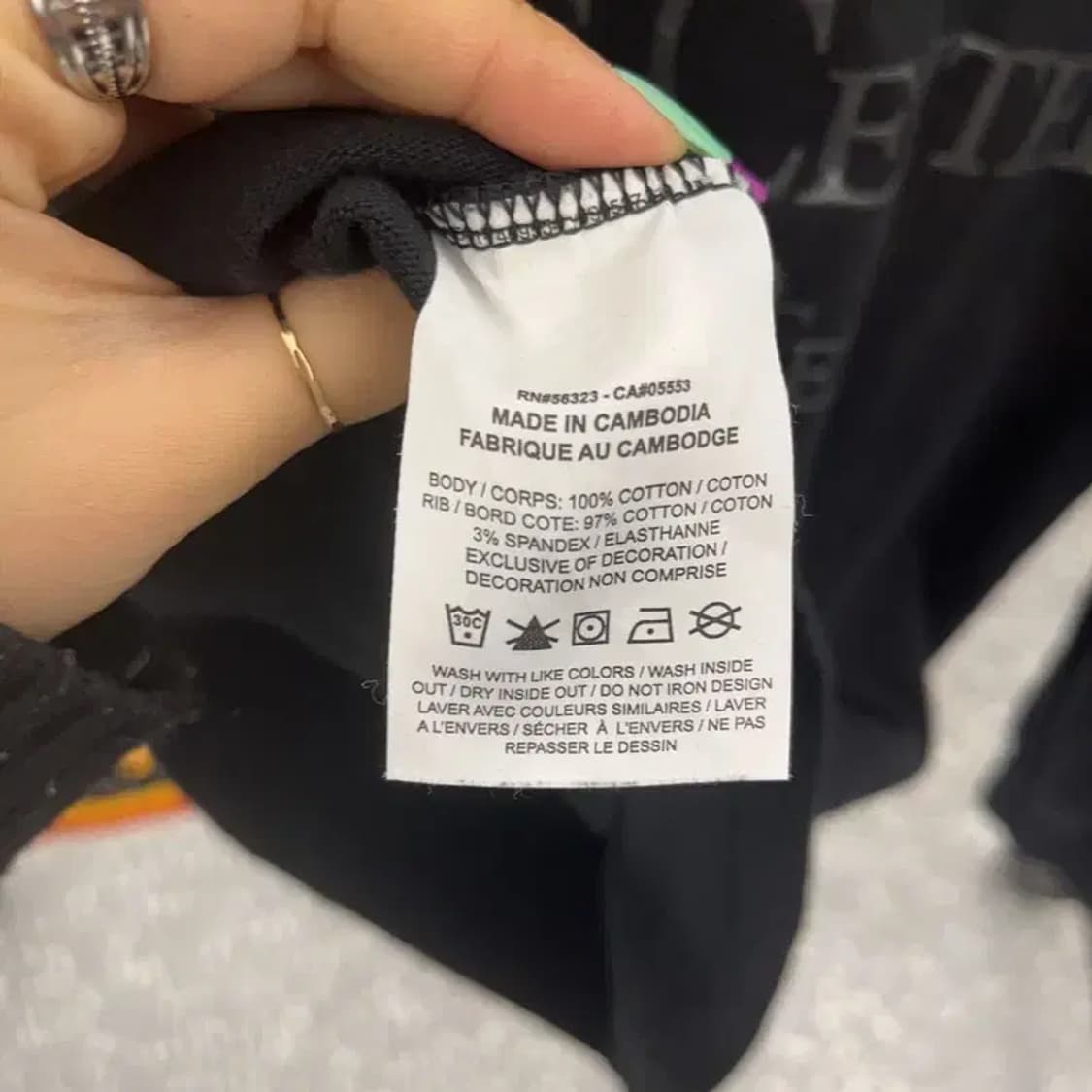 나이키X트래비스스캇 스트릿 힙스터 롱슬리브 XS C07124 상품이미지6