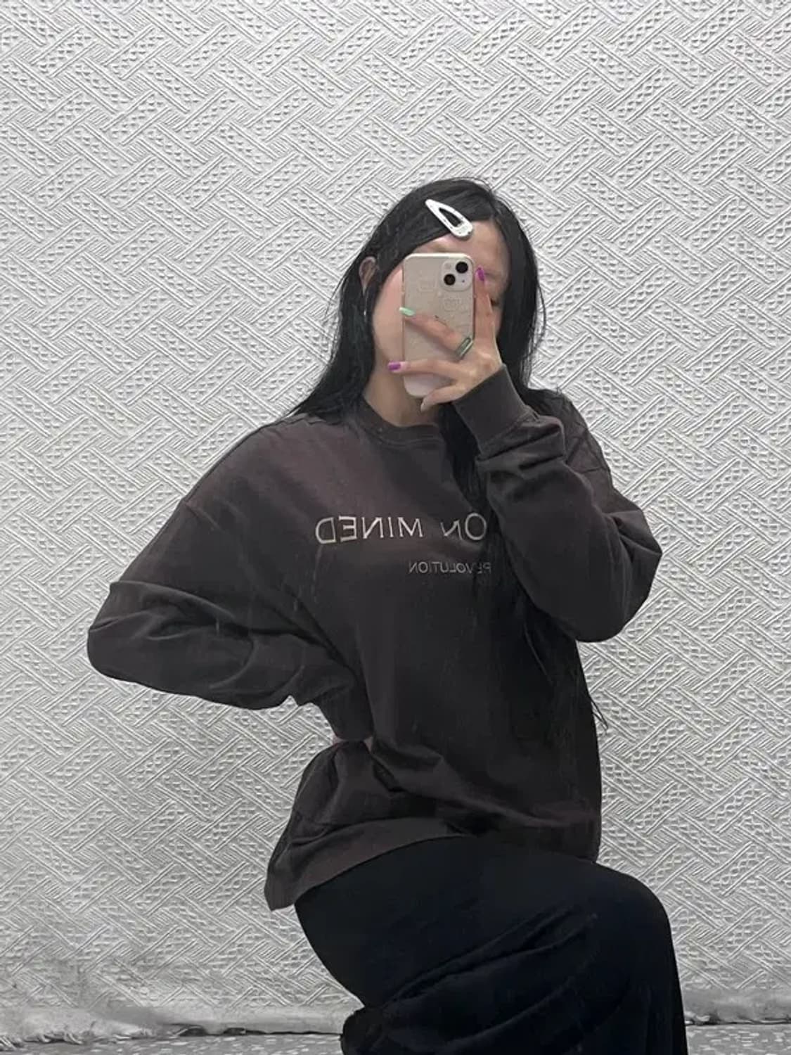 메종미네드 빈티지 레이어드 롱슬리브 S C07125 상품이미지1