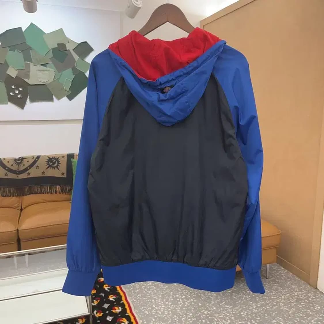 디키즈 올드스쿨 90's 레트로 배색 바람막이 집업 M C07127 상품이미지4