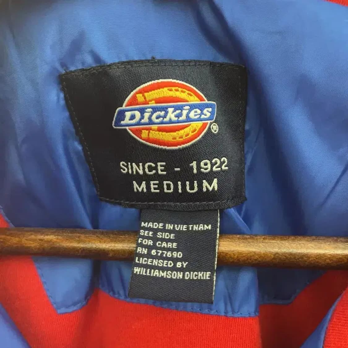 디키즈 올드스쿨 90's 레트로 배색 바람막이 집업 M C07127 상품이미지5