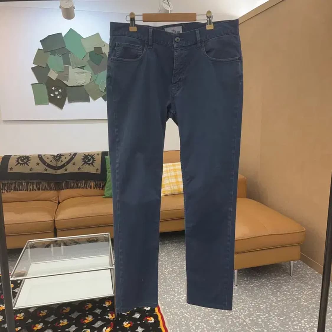 스톤아일랜드 빈티지 포켓패치 스트레이트 면바지 31인치 C07146 상품이미지3