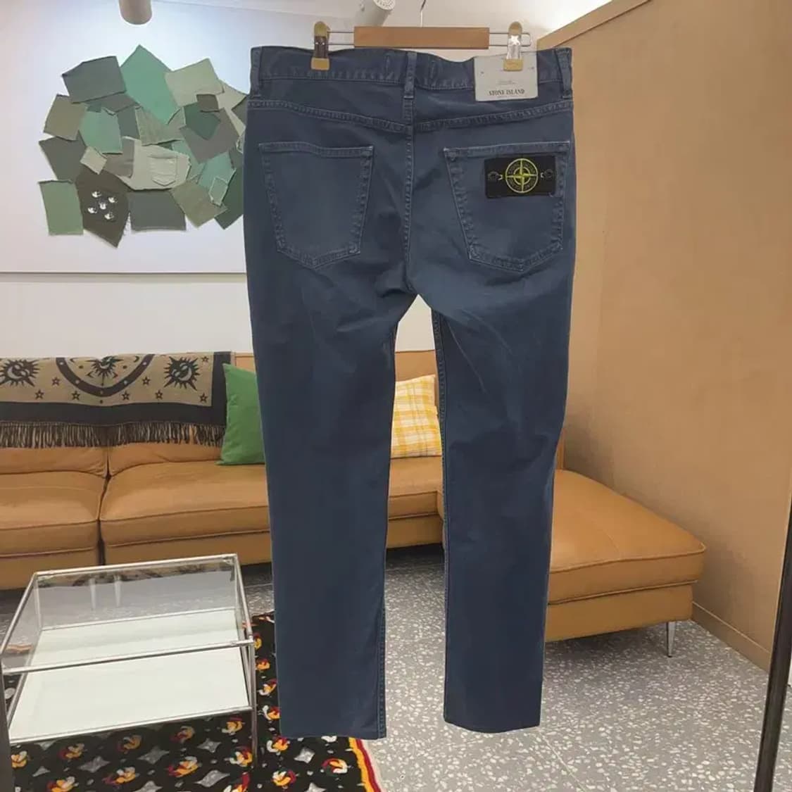 스톤아일랜드 빈티지 포켓패치 스트레이트 면바지 31인치 C07146 상품이미지4