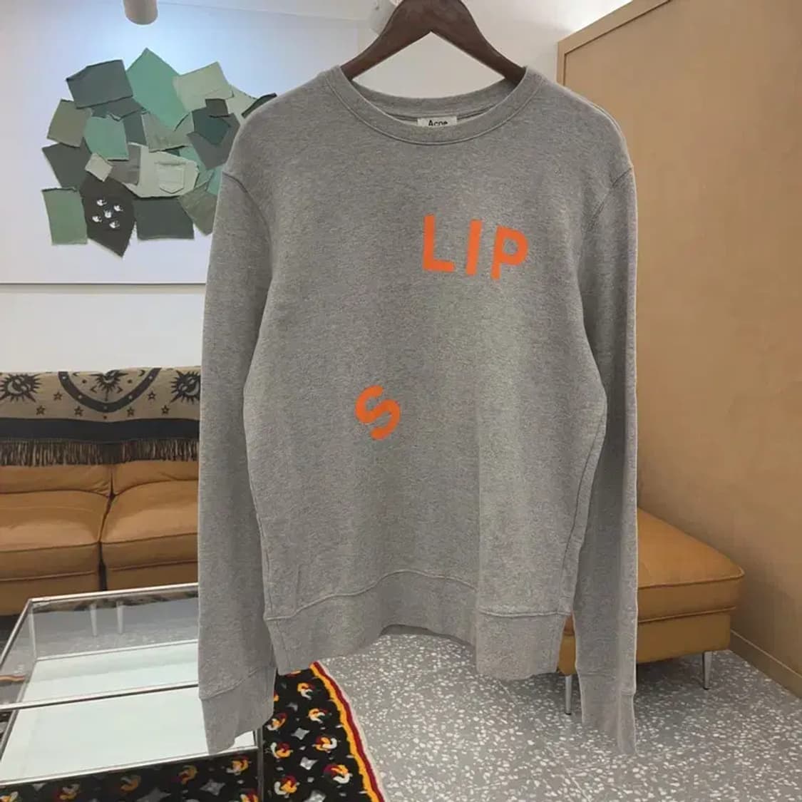 아크네스튜디오 LIP 키치 프린팅 맨투맨 M C07122 상품이미지3