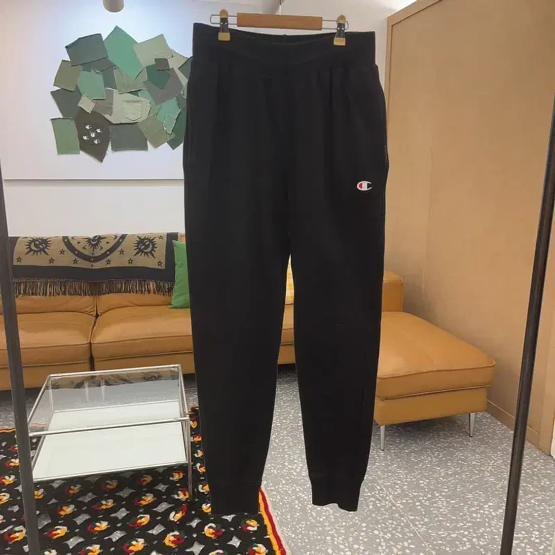 챔피언 리버스위브 자수로고 기모 조거 트레이닝 스웻팬츠 M C07140 상품이미지3