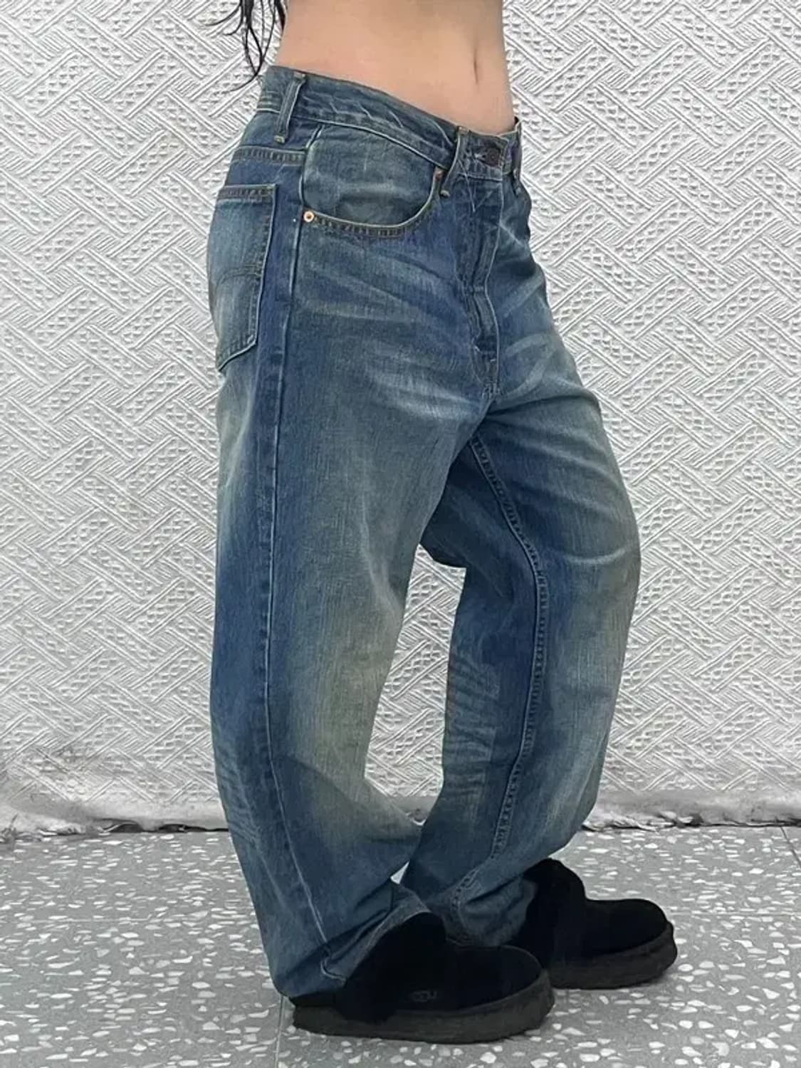 리바이스 OT220 빈티지 오렌지탭 워싱 데님팬츠 33인치 C07142 상품이미지2