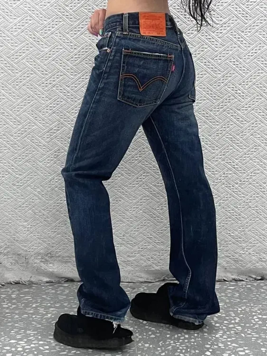 리바이스 523 빈티지 레트로 오렌지패치 데님팬츠 30인치 C07144 상품이미지1