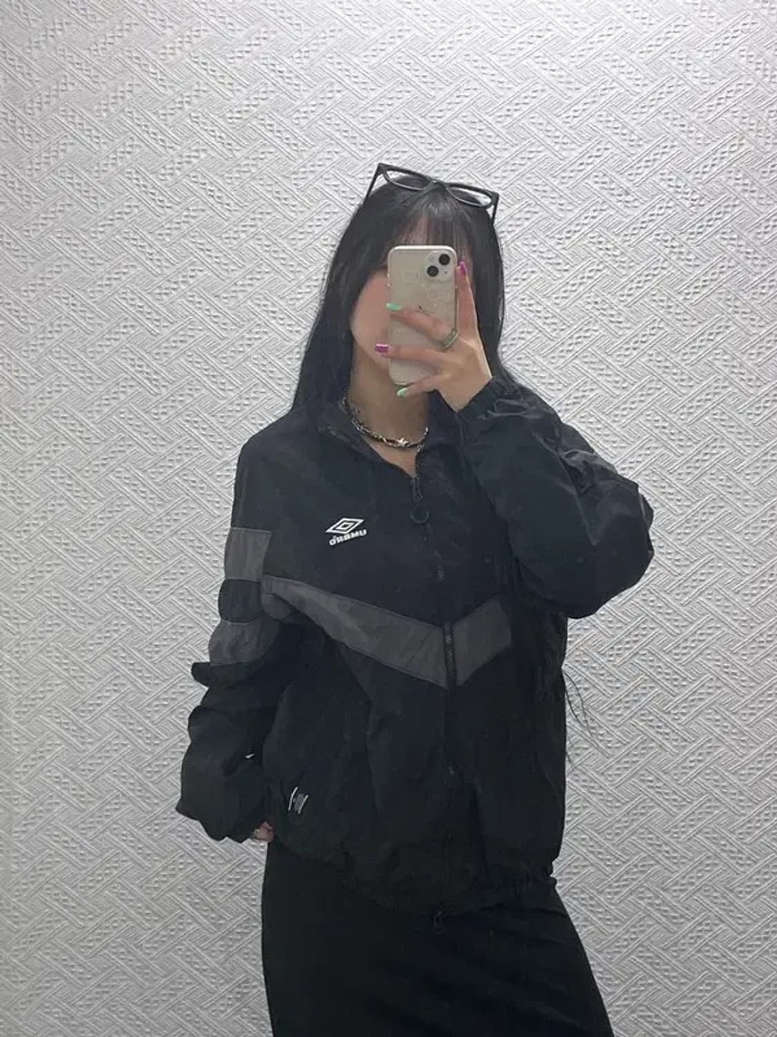 엄브로 올드스쿨 레트로 바람막이 자켓 100 C07162 상품이미지1