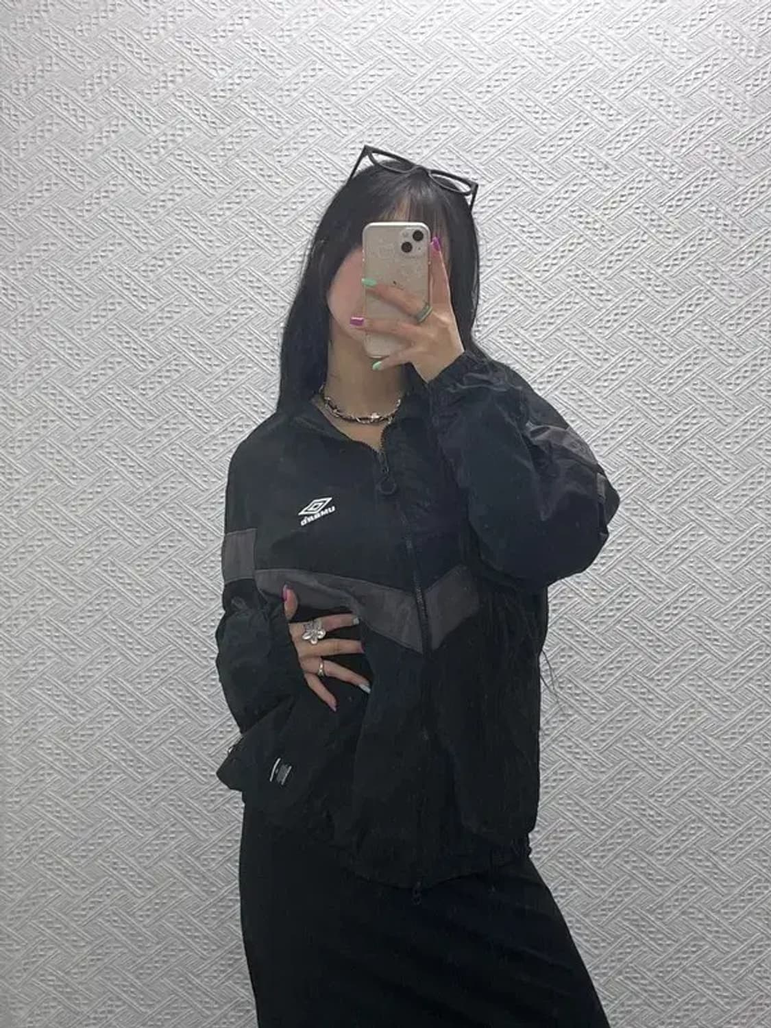 엄브로 올드스쿨 레트로 바람막이 자켓 100 C07162 상품이미지2