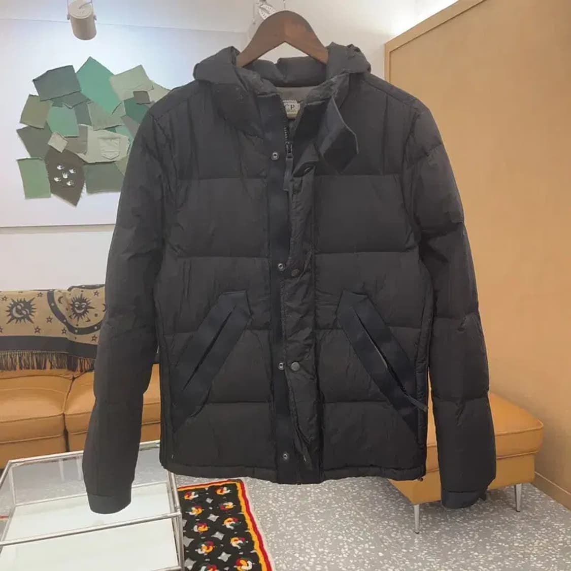 씨피컴퍼니 올드스쿨 밀레밀리아 고글 패딩 100 C07168 상품이미지3