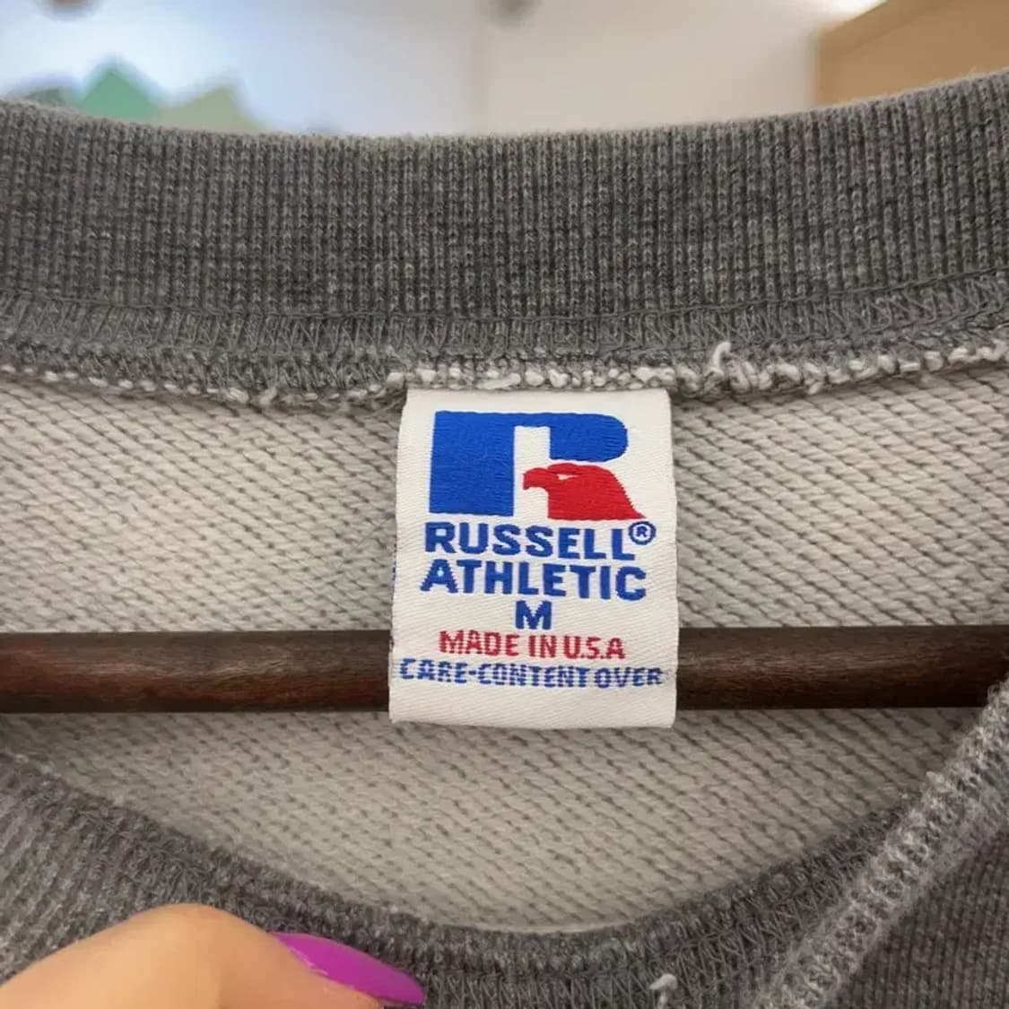 러셀 레트로 코카콜라 프린팅 맨투맨 스웻셔츠 M C07171 상품이미지5