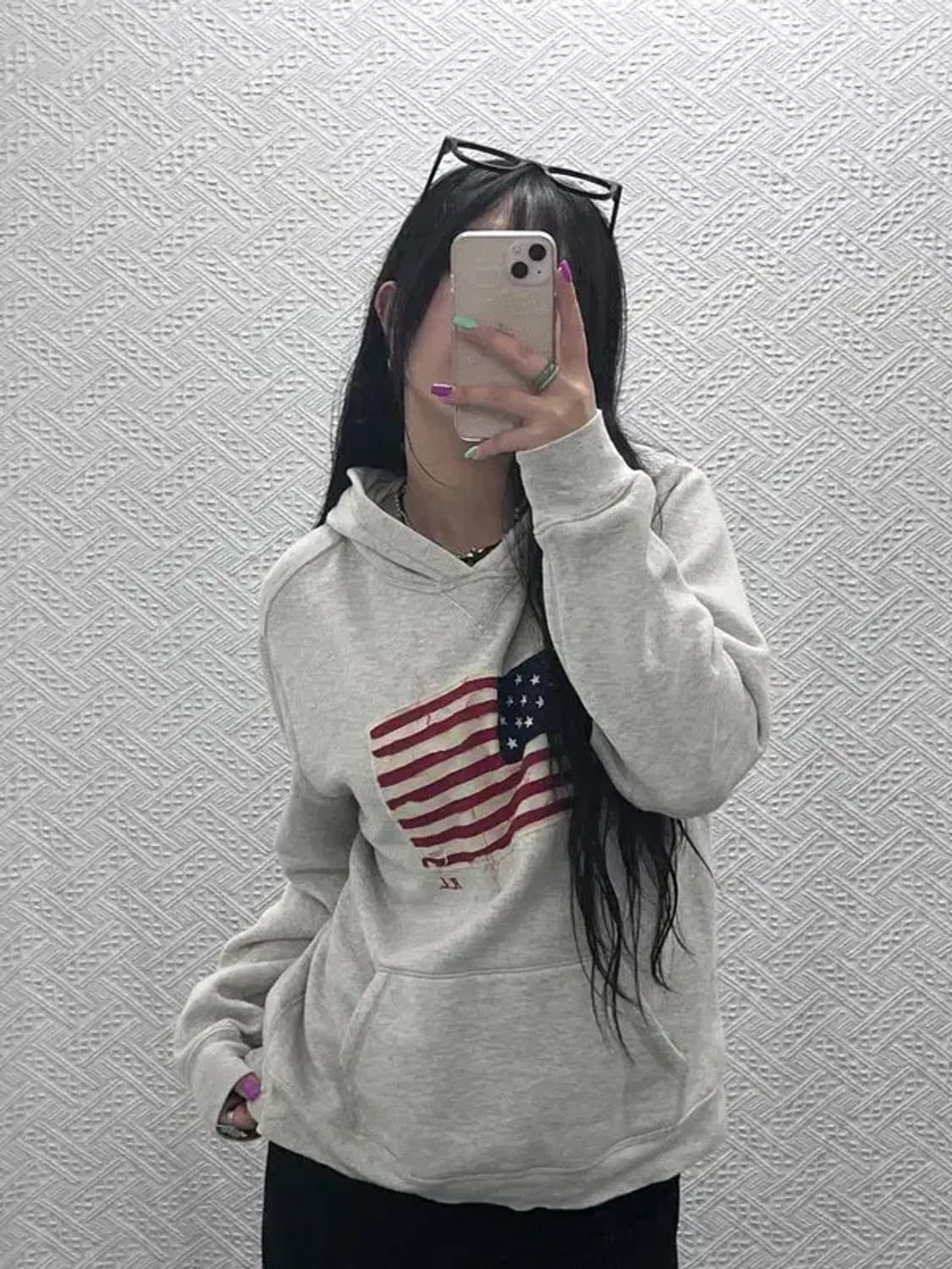 폴로 랄프로렌 레트로 빈티지 성조기 후드티 95 C07174 상품이미지2