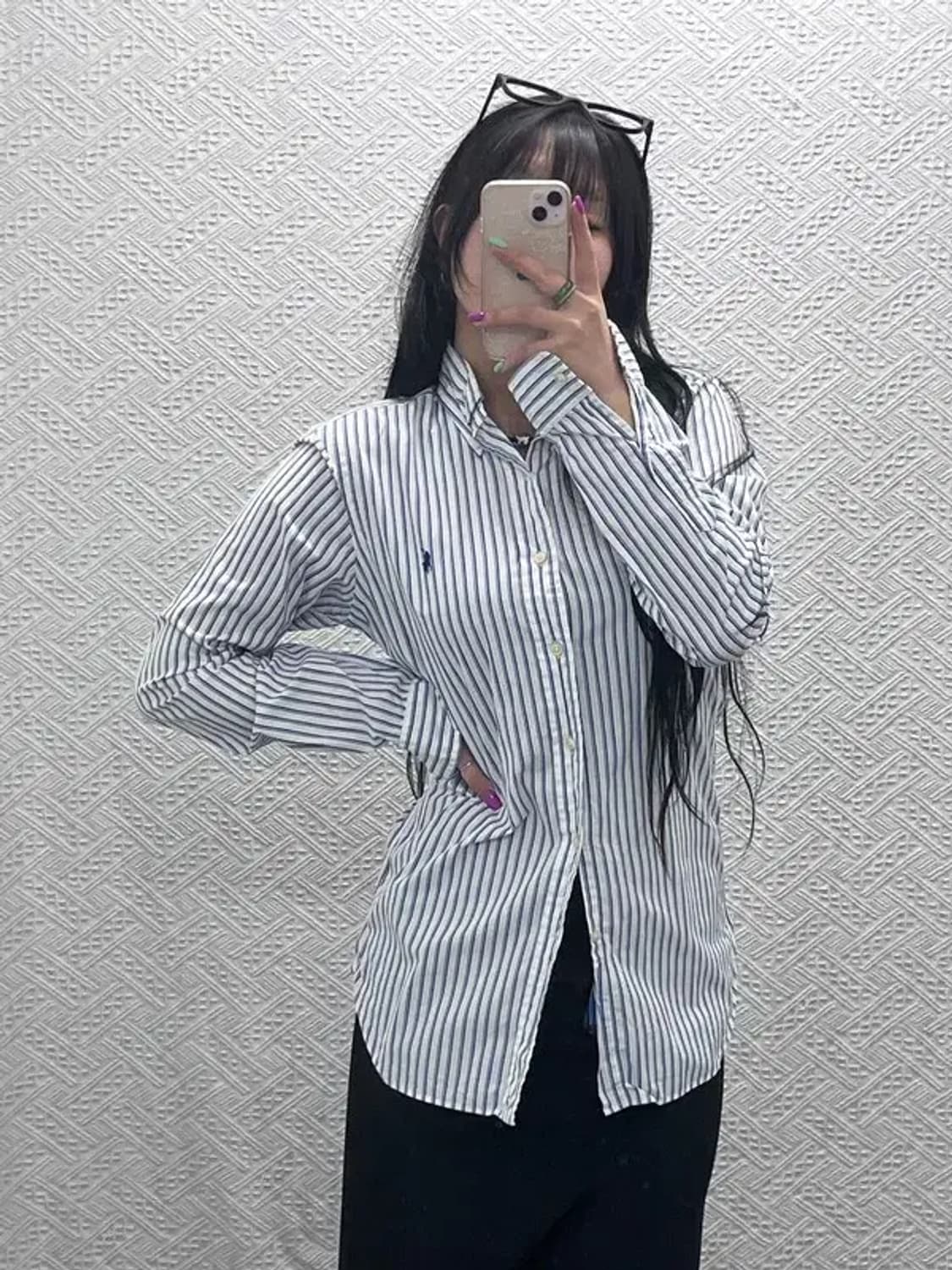 폴로 랄프로렌 레트로 스트라이프 슬림핏 셔츠 90 C07183 상품이미지1