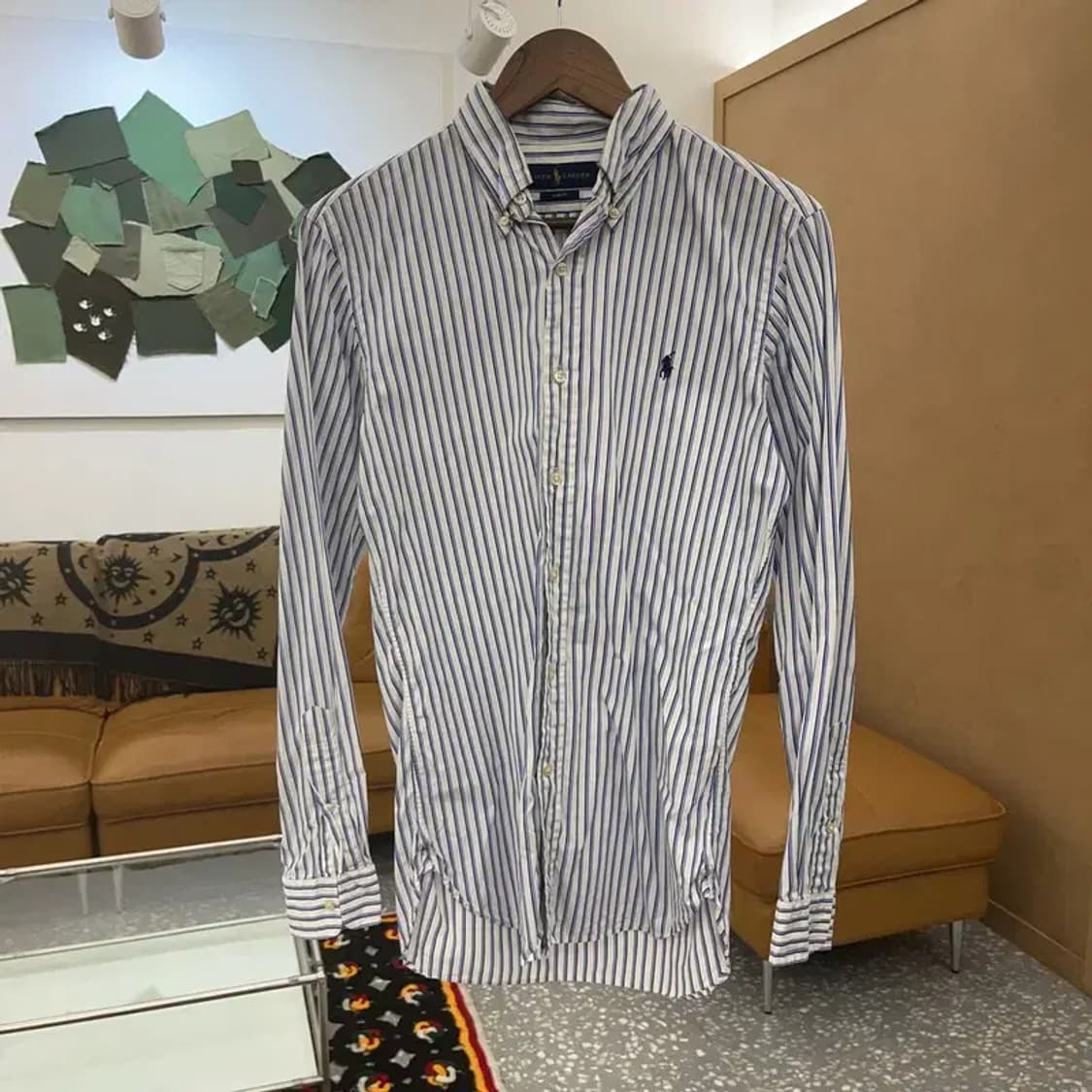 폴로 랄프로렌 레트로 스트라이프 슬림핏 셔츠 90 C07183 상품이미지3