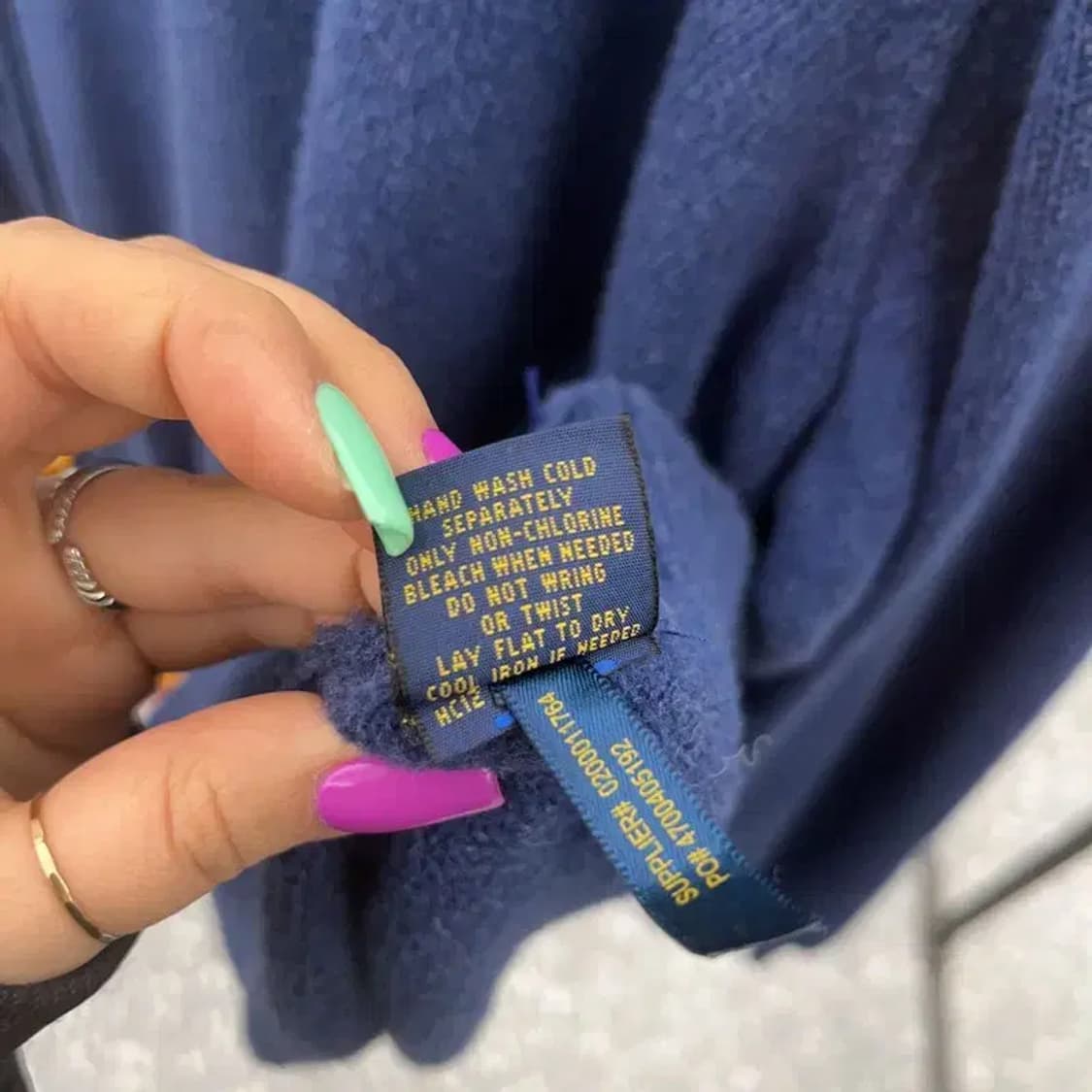 폴로 랄프로렌 모던 자수로고 빅사이즈 니트 3XB C07184 상품이미지6