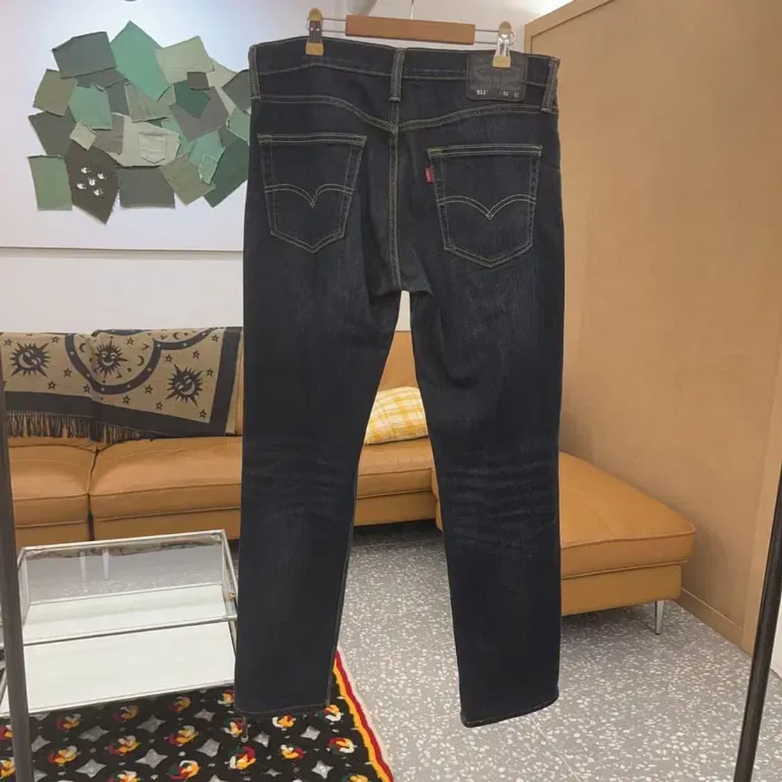 리바이스 511 올드스쿨 빈티지 워싱 데님팬츠 32인치 C07188 상품이미지4