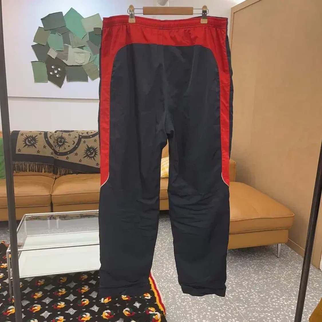 나이키 올드스쿨 레트로 레드 배색 트랙팬츠 7 C07189 상품이미지4