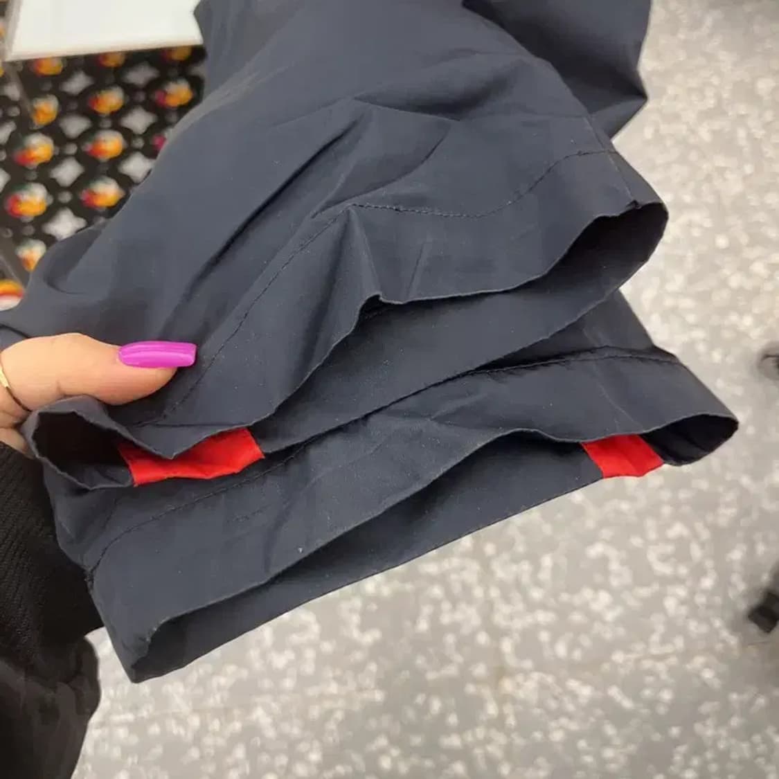 나이키 올드스쿨 레트로 레드 배색 트랙팬츠 7 C07189 상품이미지6