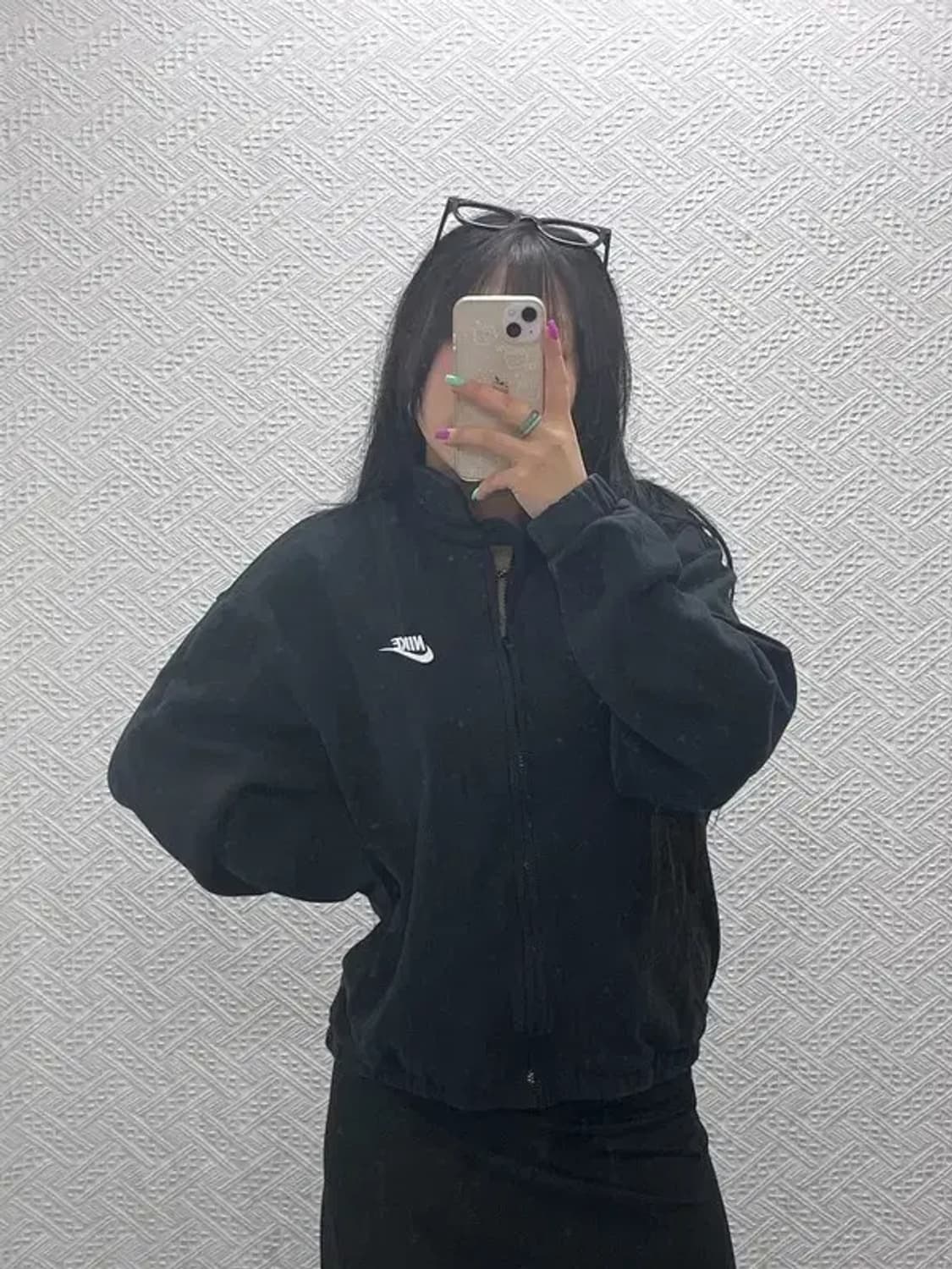 나이키 베이직 클럽 해링턴 약기모 집업 자켓 XL C07161 상품이미지1