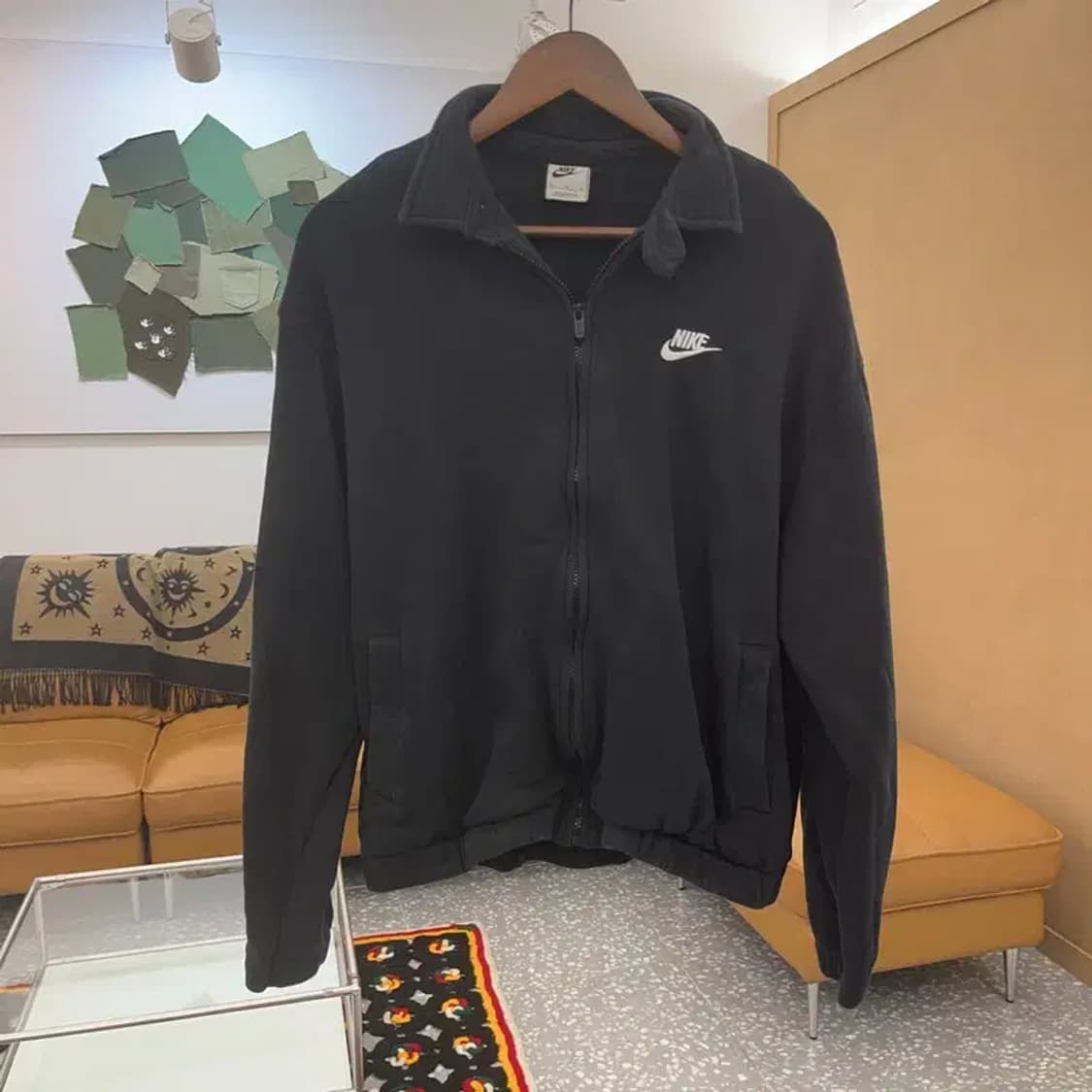 나이키 베이직 클럽 해링턴 약기모 집업 자켓 XL C07161 상품이미지3