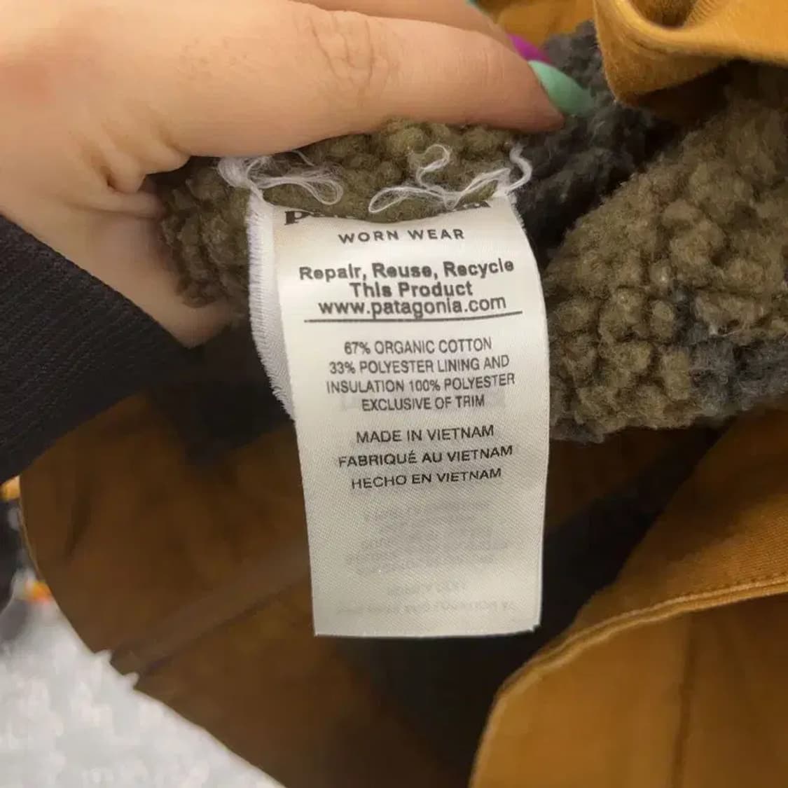 파타고니아 메이플 트러커 워크 자켓 S C07164 상품이미지6