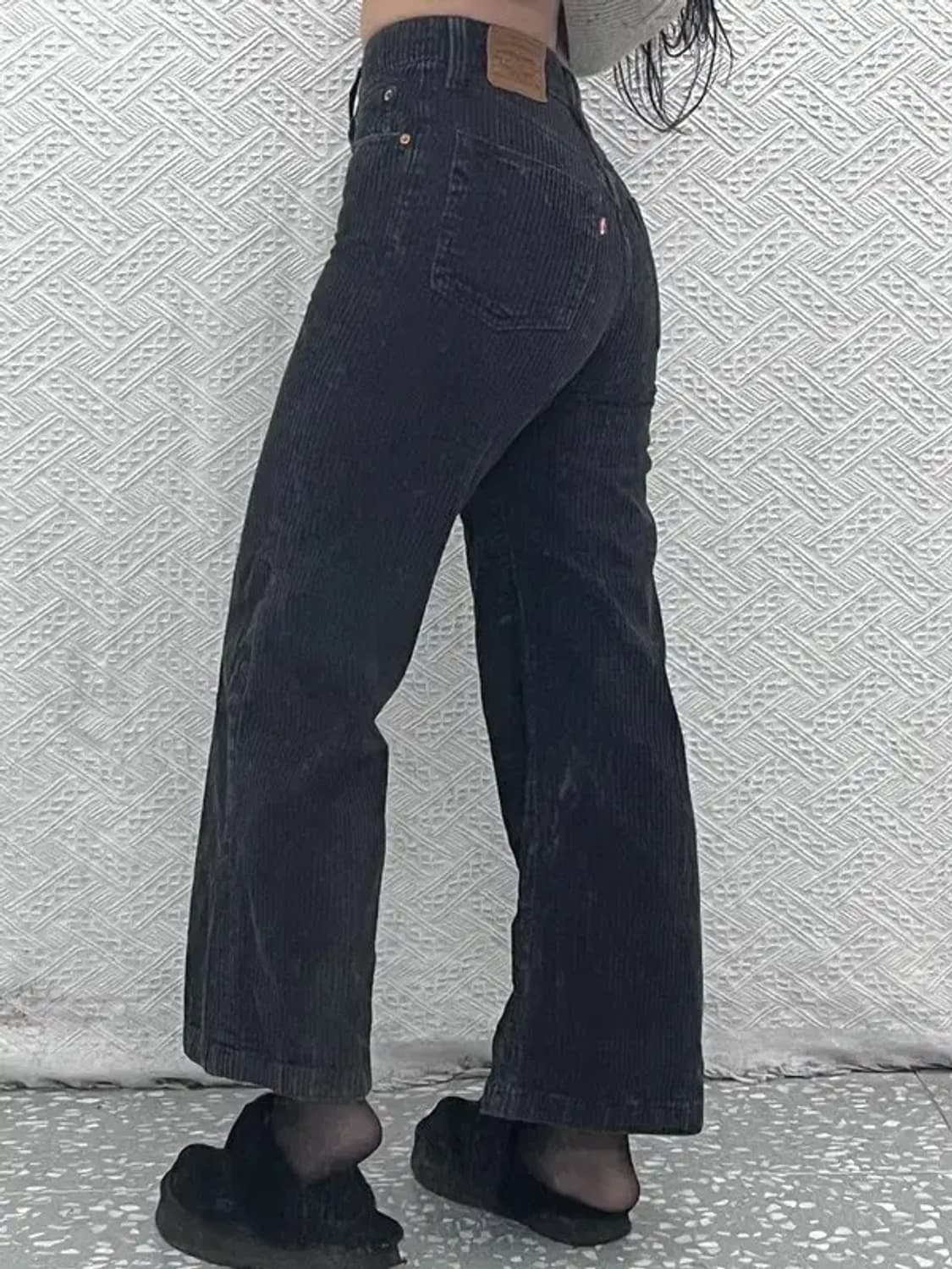 리바이스 올드스쿨 코듀로이 하이웨스트 코튼팬츠 25인치 C07191 상품이미지2