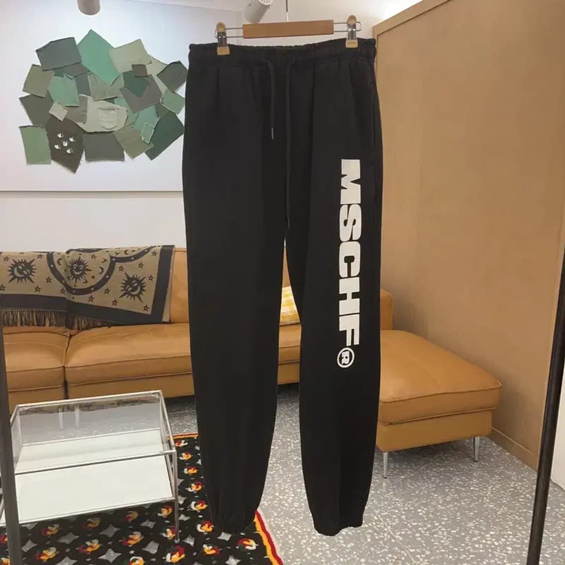 미스치프 올드스쿨 빅로고 약기모 조거 스웻팬츠 S C07190 상품이미지3