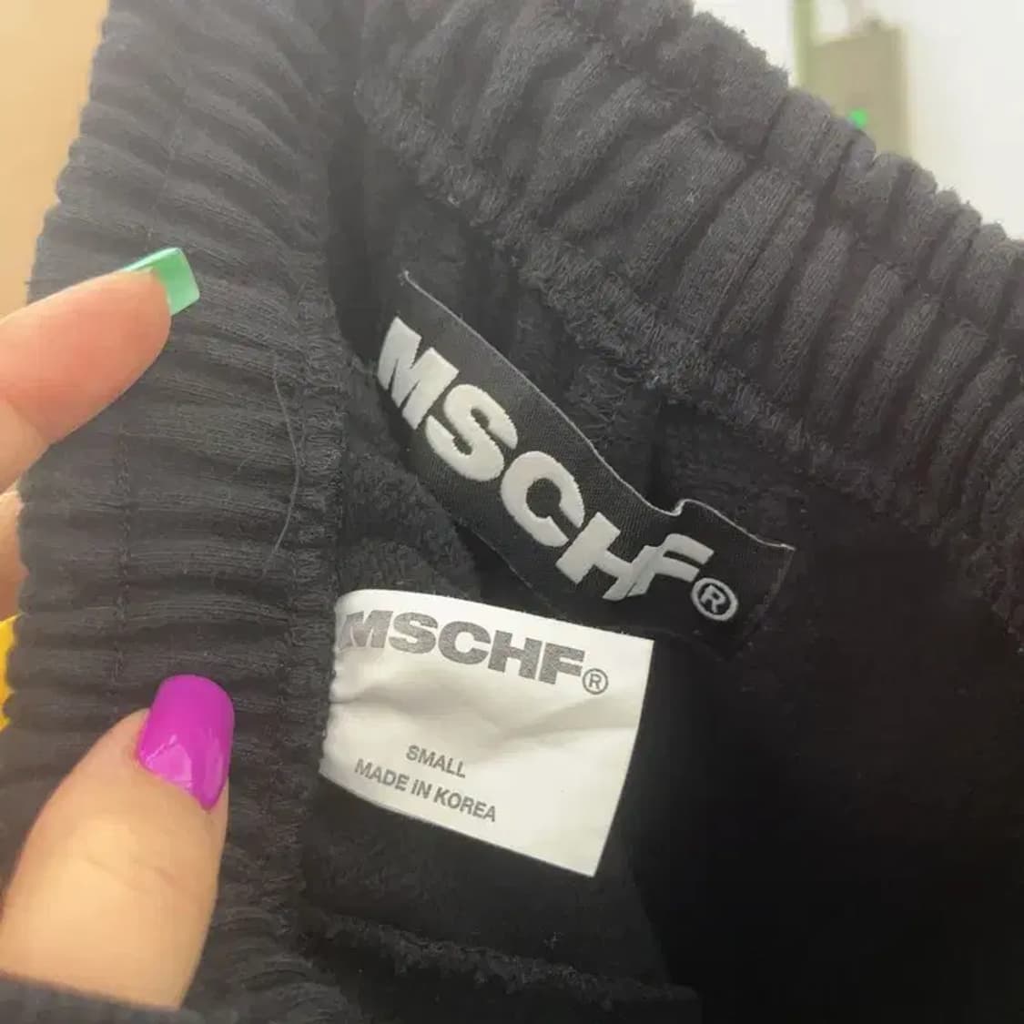 미스치프 올드스쿨 빅로고 약기모 조거 스웻팬츠 S C07190 상품이미지5