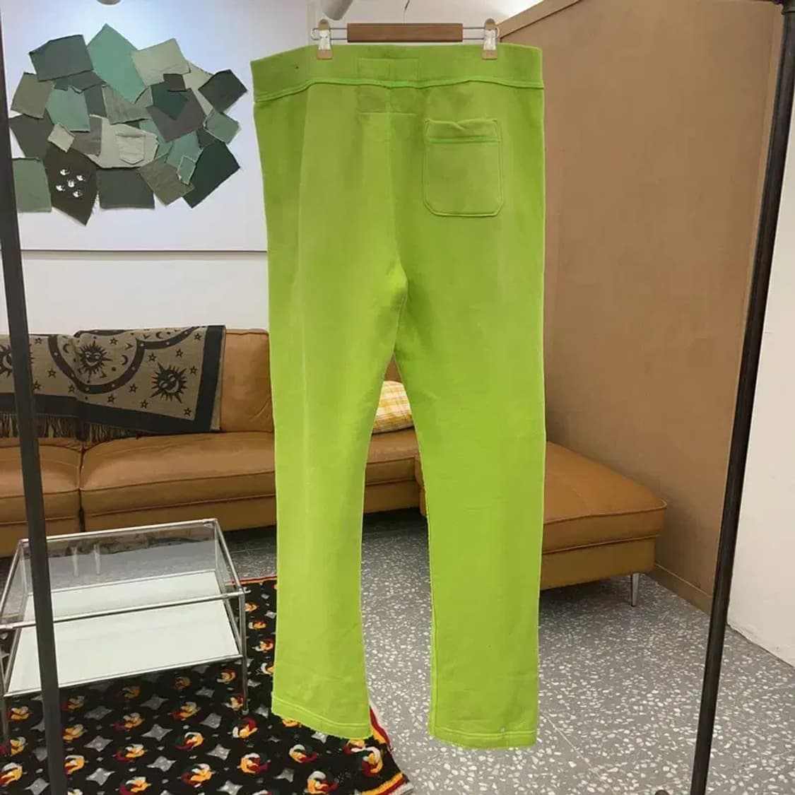 아베크롬비 대장급 Y2K 네온 올드스쿨 기모 스웻팬츠 L C07193 상품이미지4