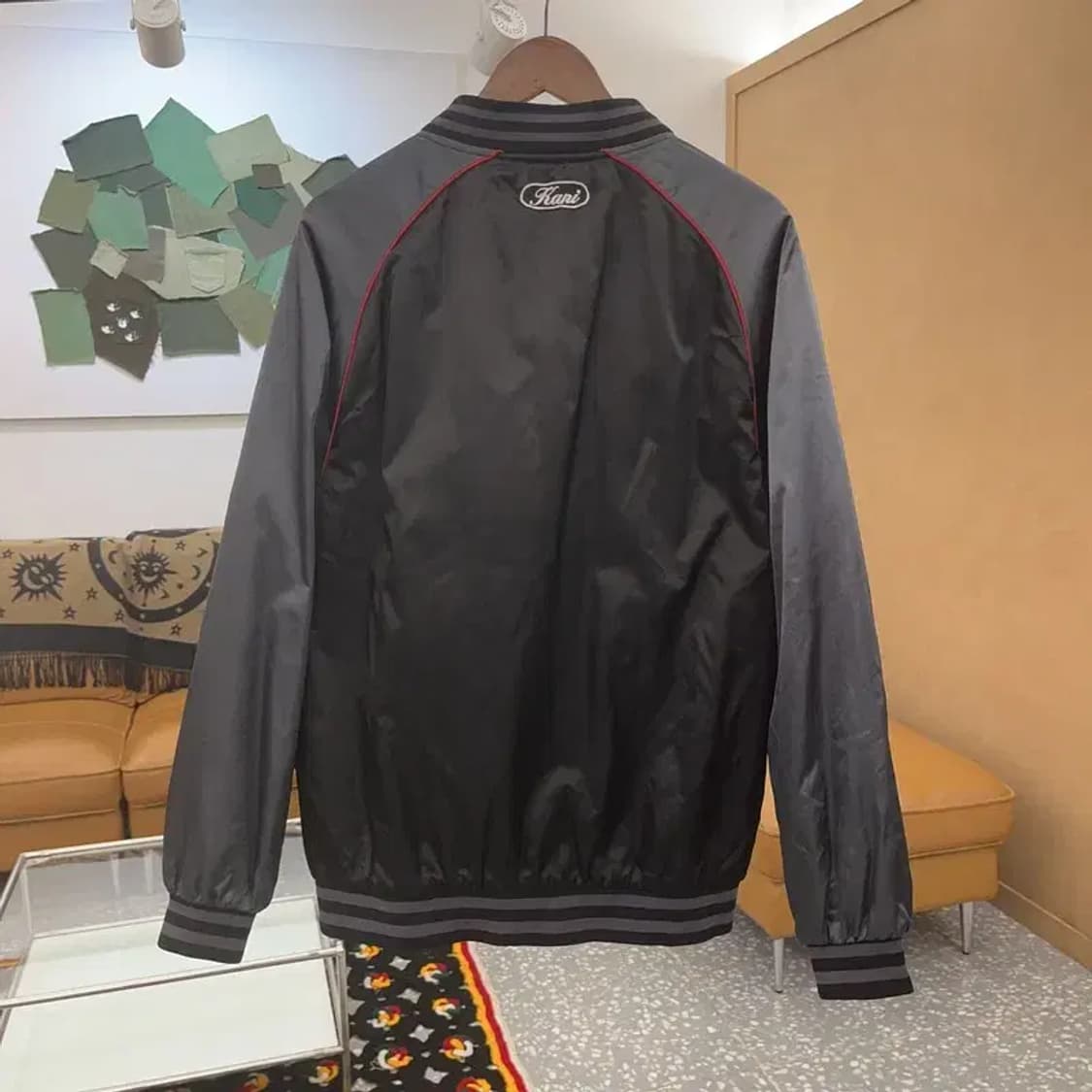 칼 카니 올드스쿨 빈티지 Y2K 바시티 자켓 L C07178 상품이미지4