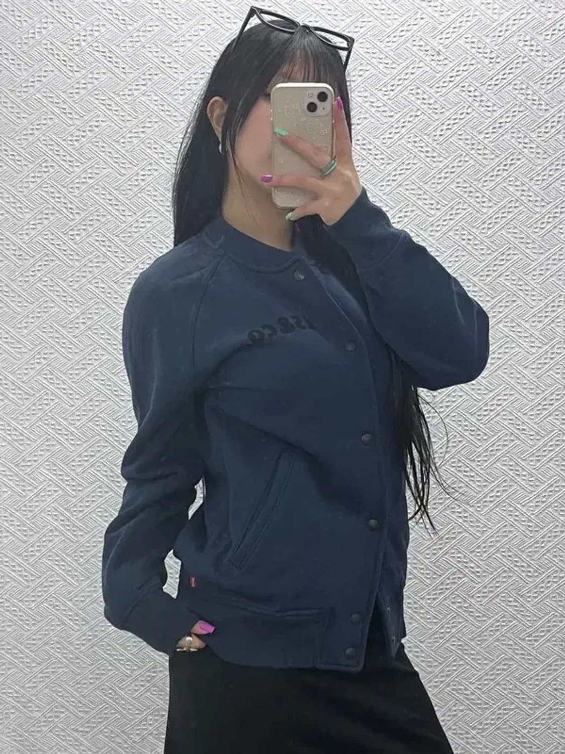 리바이스 샌프란시스코 올드스쿨 프린팅 바시티 자켓 S C07165 상품이미지2