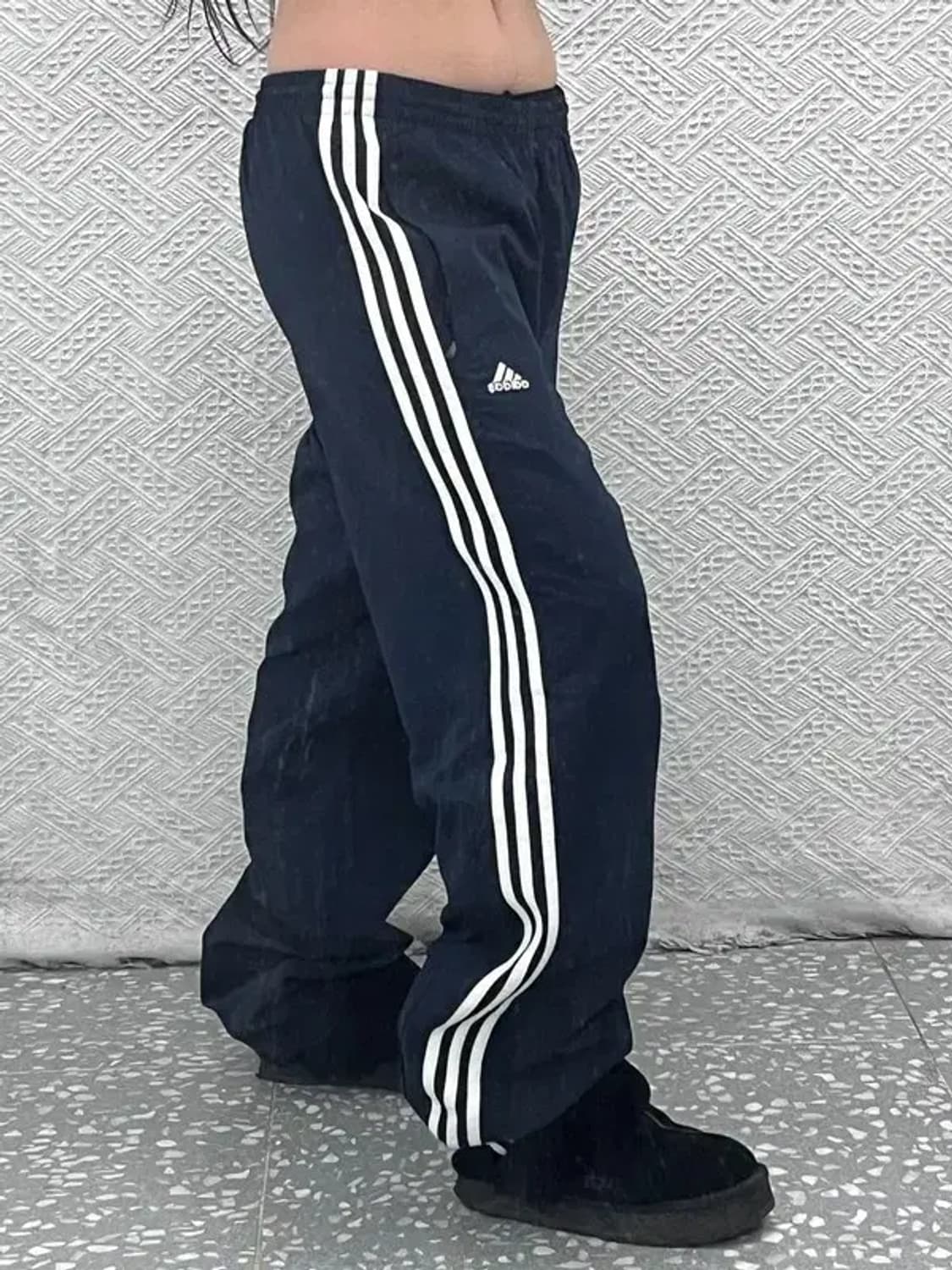 아디다스 올드스쿨 빈티지 와이드 조거 트랙팬츠 L C07194 상품이미지2