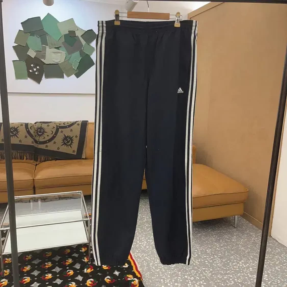 아디다스 올드스쿨 빈티지 와이드 조거 트랙팬츠 L C07194 상품이미지3