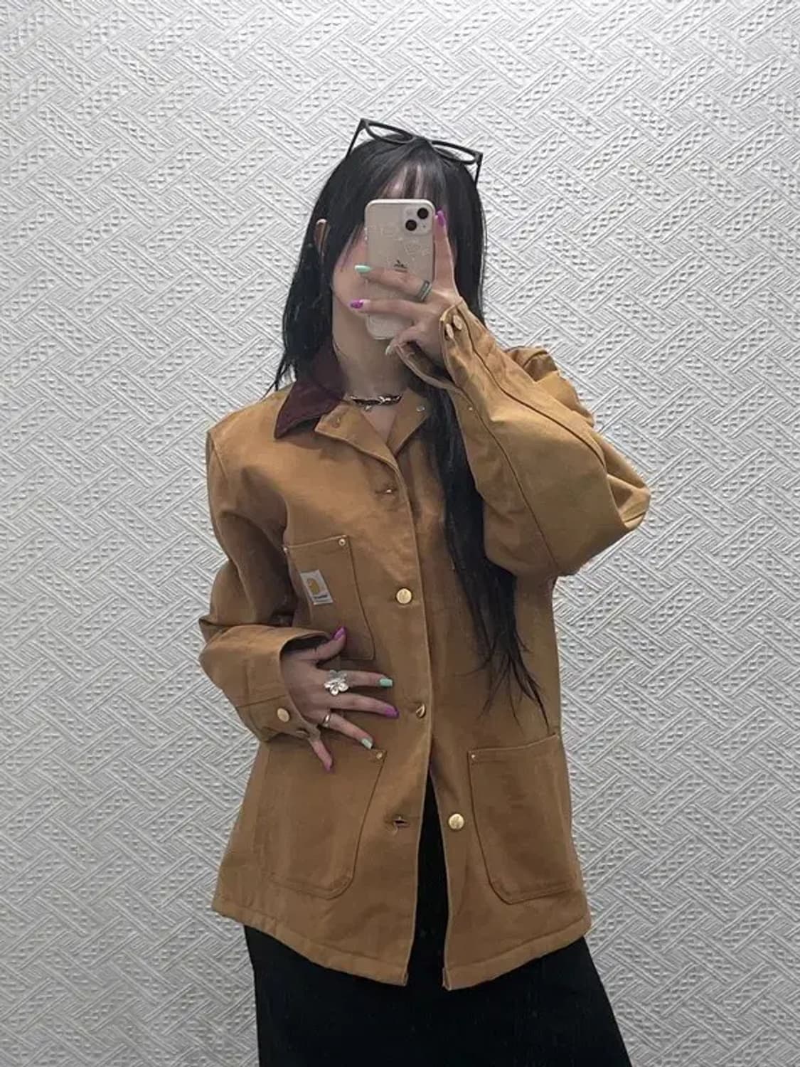 칼하트 C001 덕 초어 워크 자켓 S C07179 상품이미지2