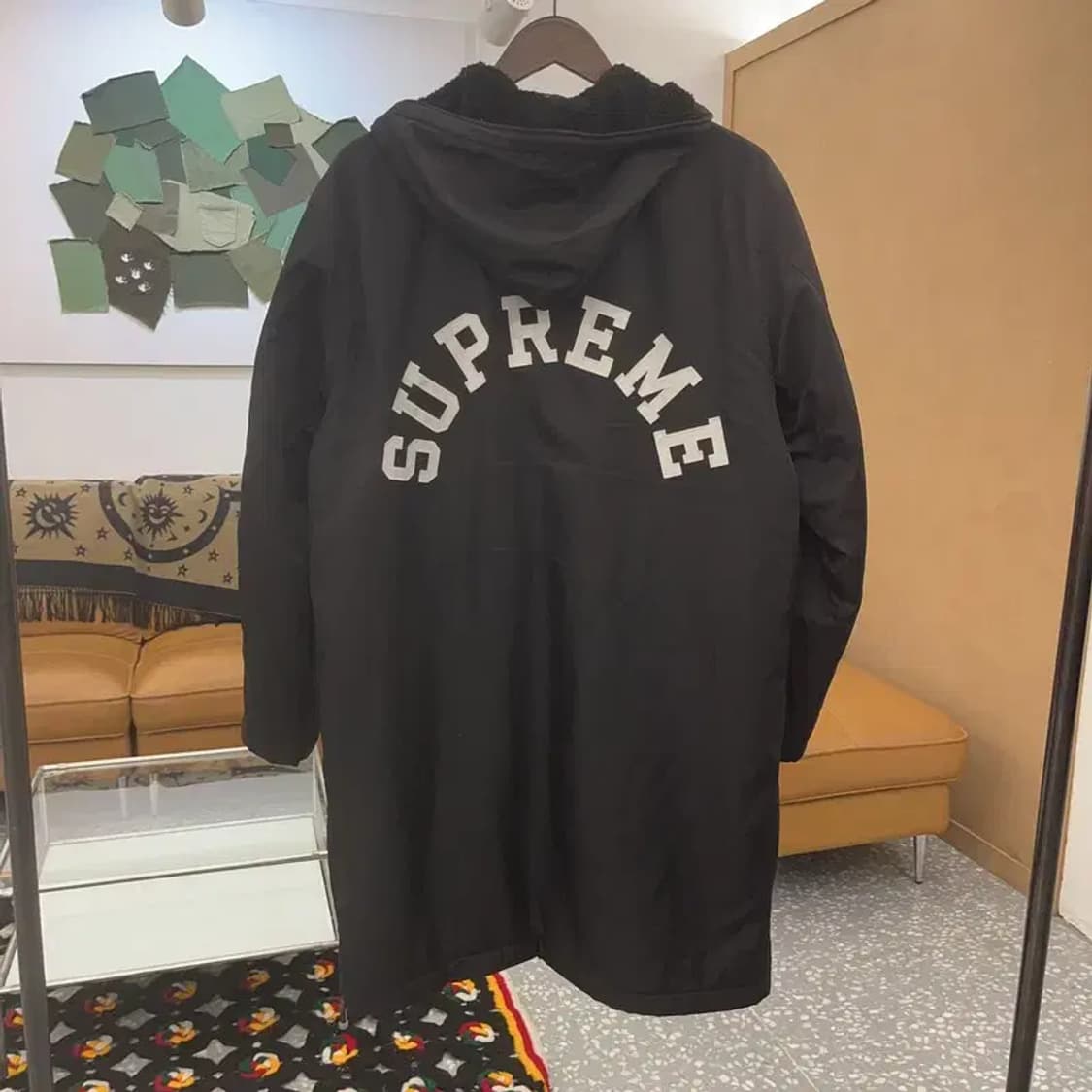 슈프림 챔피온 올드스쿨 스타디움 양털 야상자켓 돕바 M C07169 상품이미지4