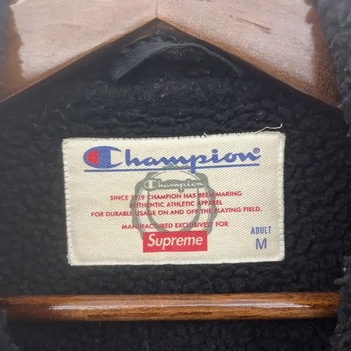 슈프림 챔피온 올드스쿨 스타디움 양털 야상자켓 돕바 M C07169 상품이미지5