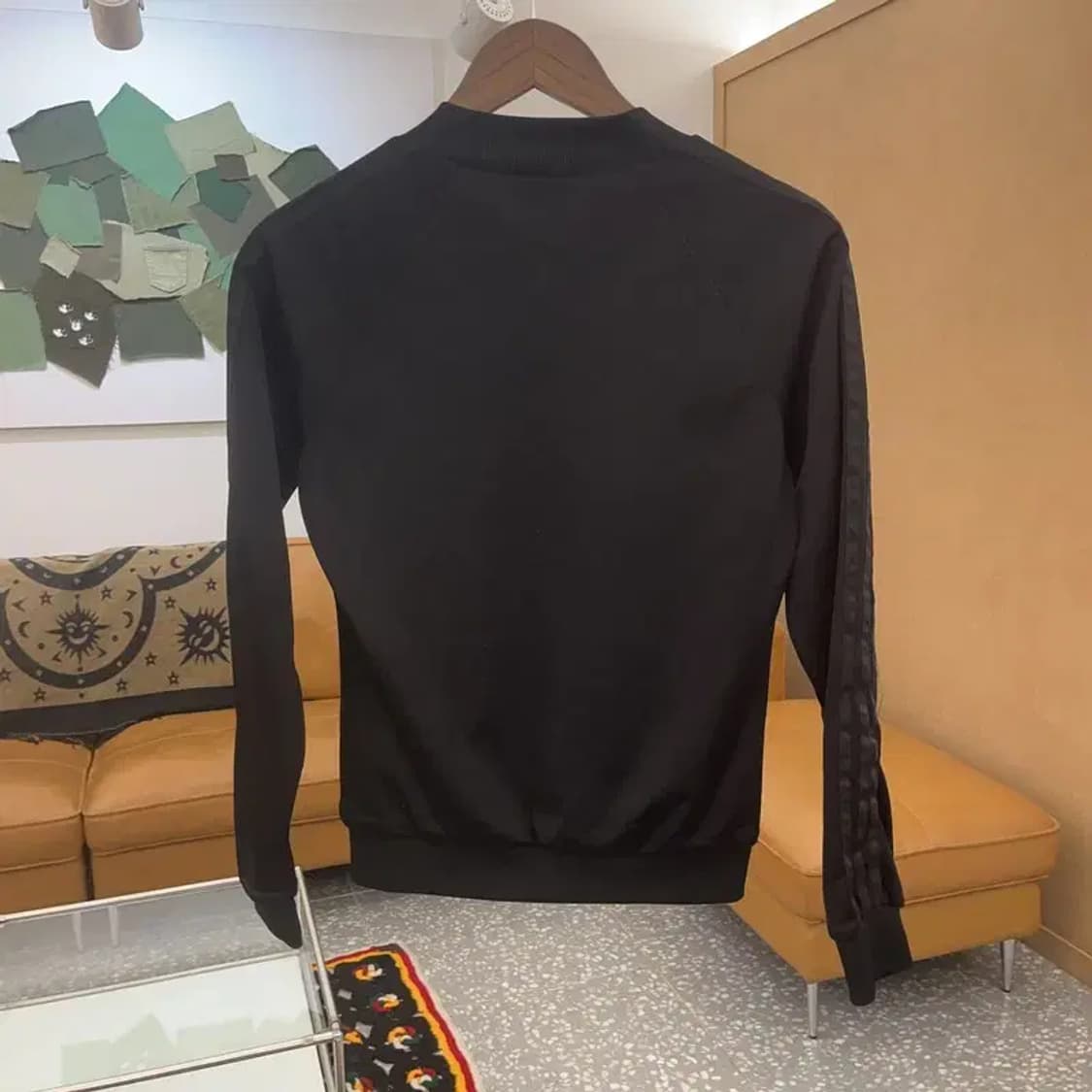 아디다스 유로파 슈퍼걸 시크 올블랙 져지 집업 90 C07199 상품이미지4