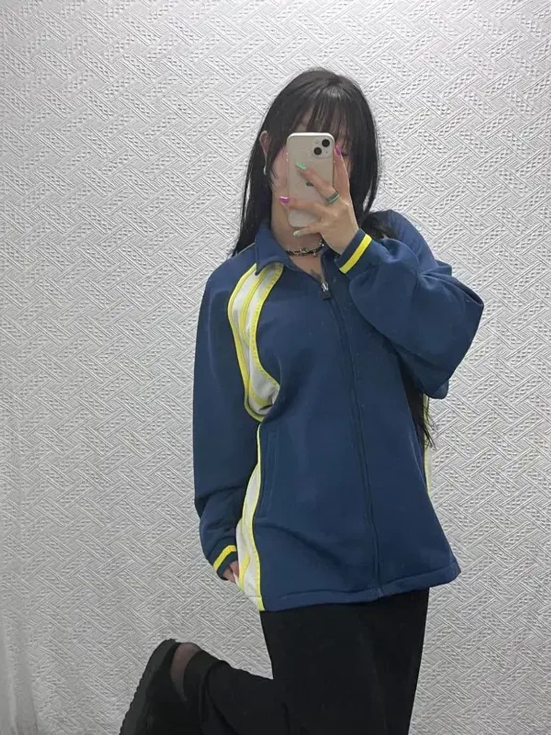 아디다스 레트로 베스킷볼 래글런 배색 져지 집업 100 C07201 상품이미지2