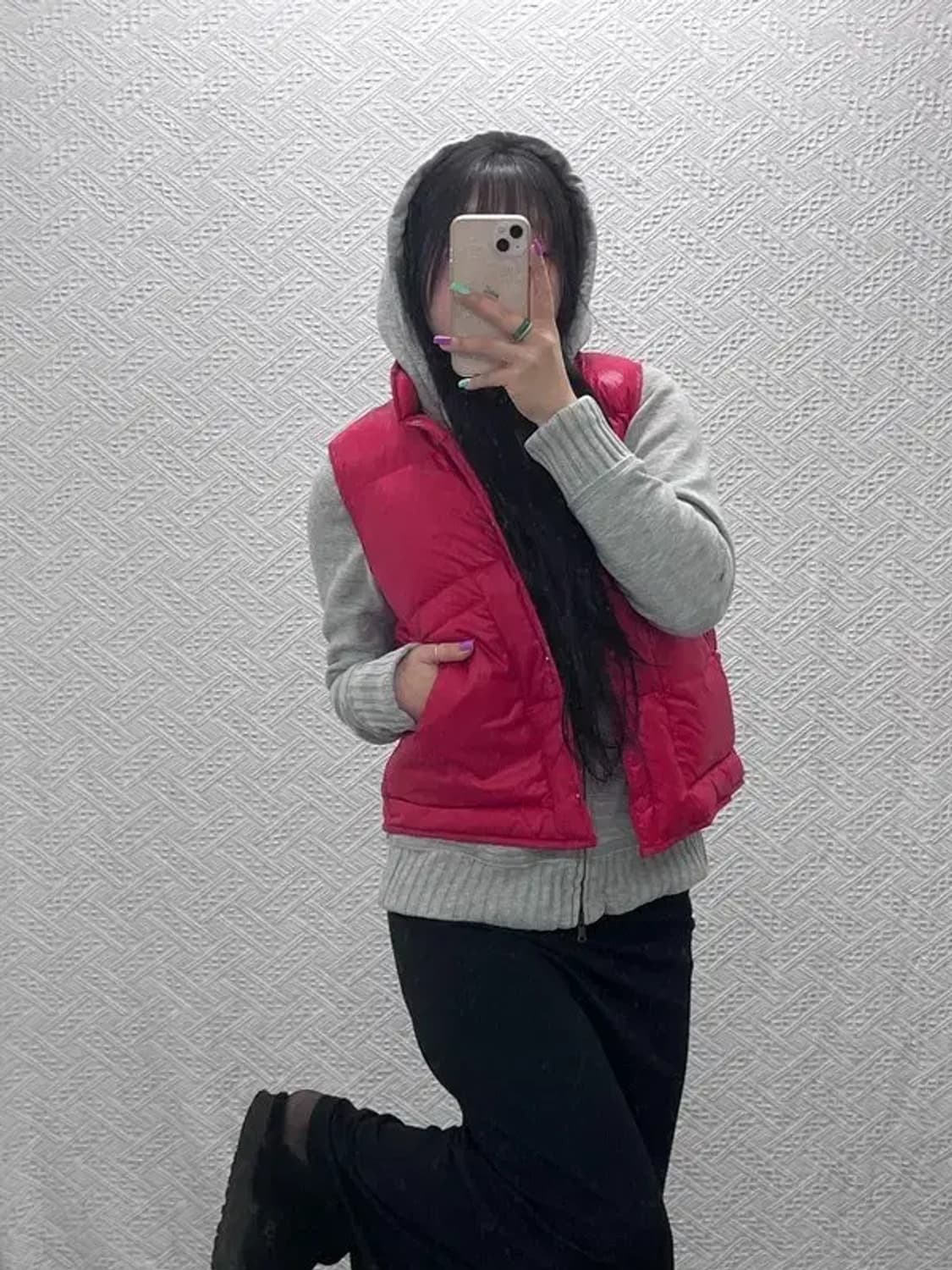 폴로 랄프로렌 90's 레트로 컬러 패딩 조끼 M C07205 상품이미지1