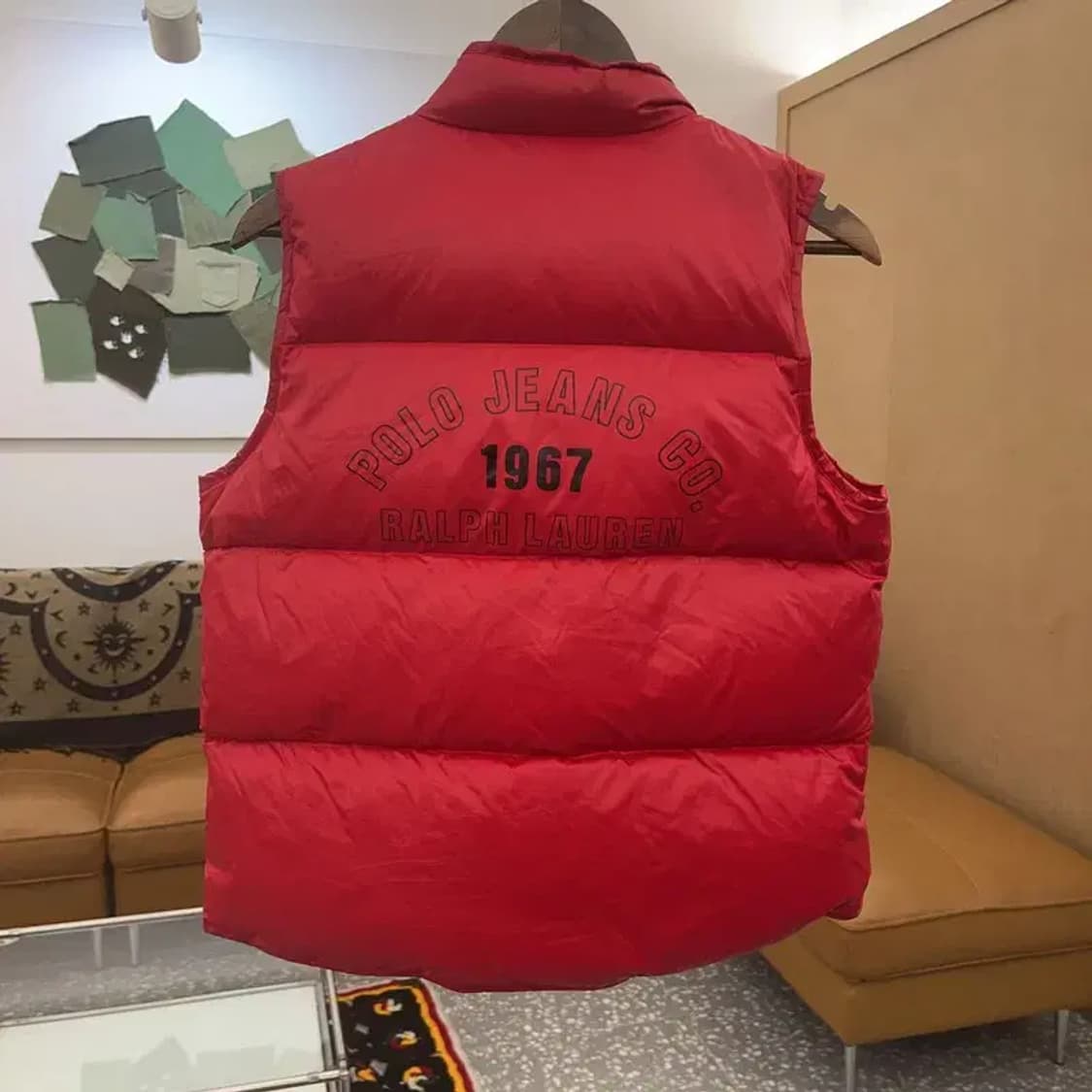 폴로 랄프로렌 90's 레트로 컬러 패딩 조끼 M C07205 상품이미지4
