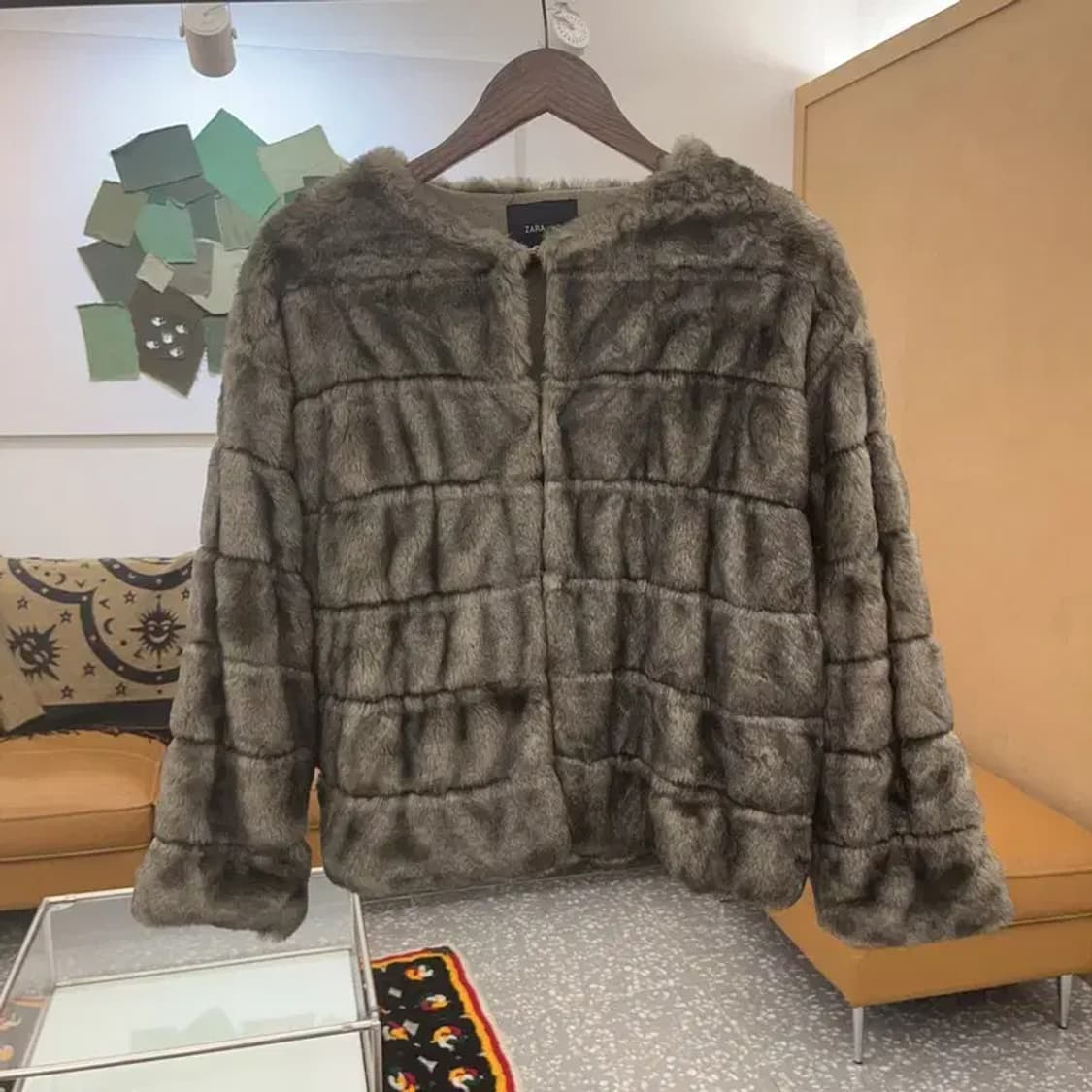 자라 핀터감성 락시크 힙 퍼자켓 M C07206 상품이미지3