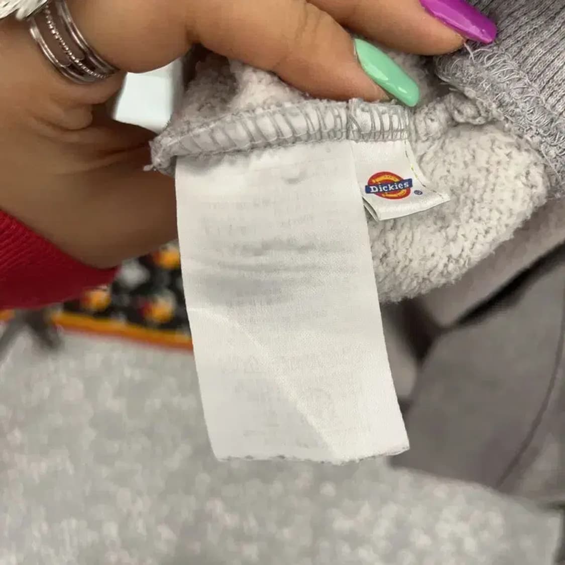 디키즈 올드스쿨 빈티지 빅로고 레터링 후드티 L C07207 상품이미지6