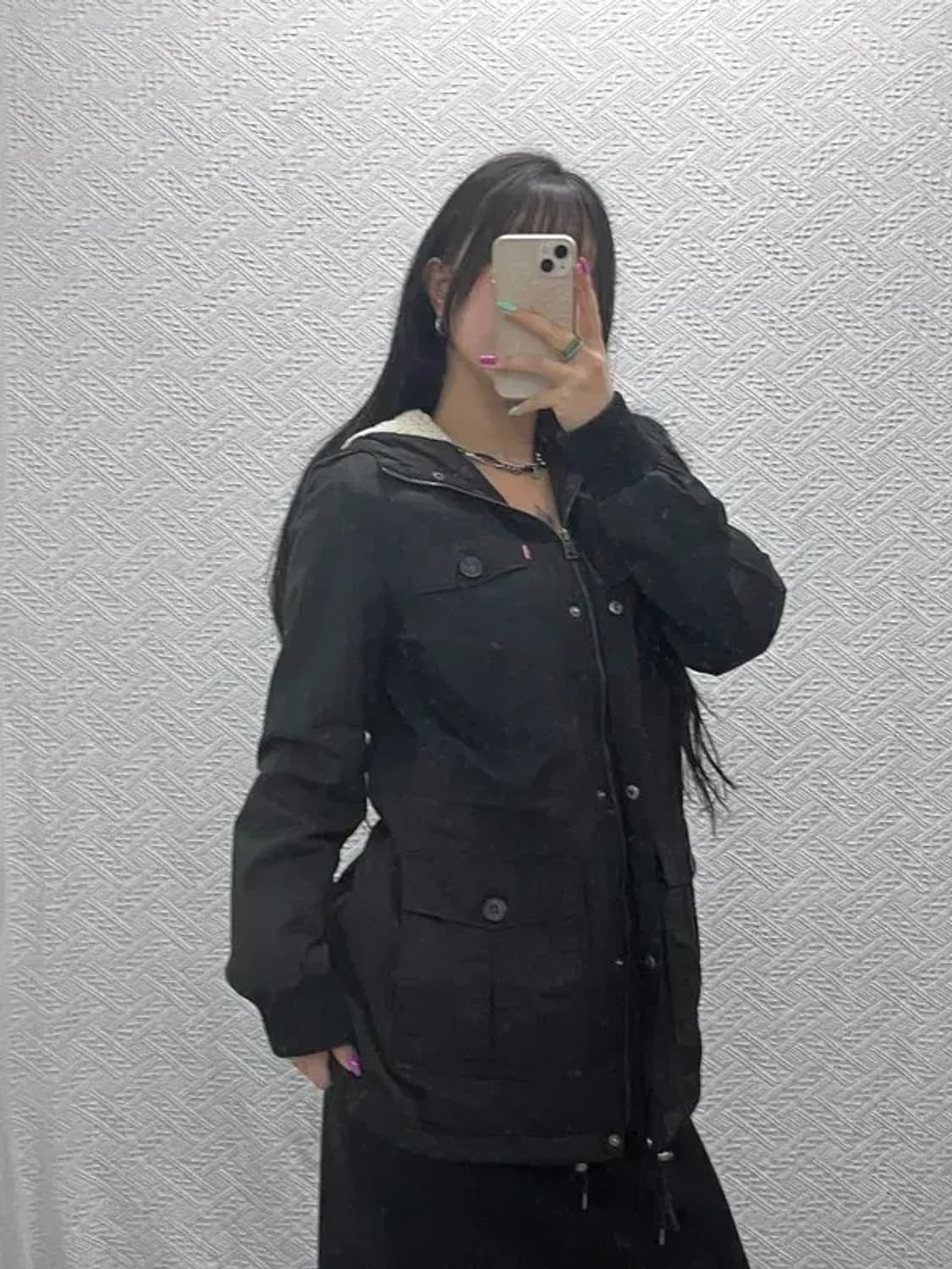 리바이스 빈티지 멀티포켓 양털 미디 야상 자켓 95 C07211 상품이미지2