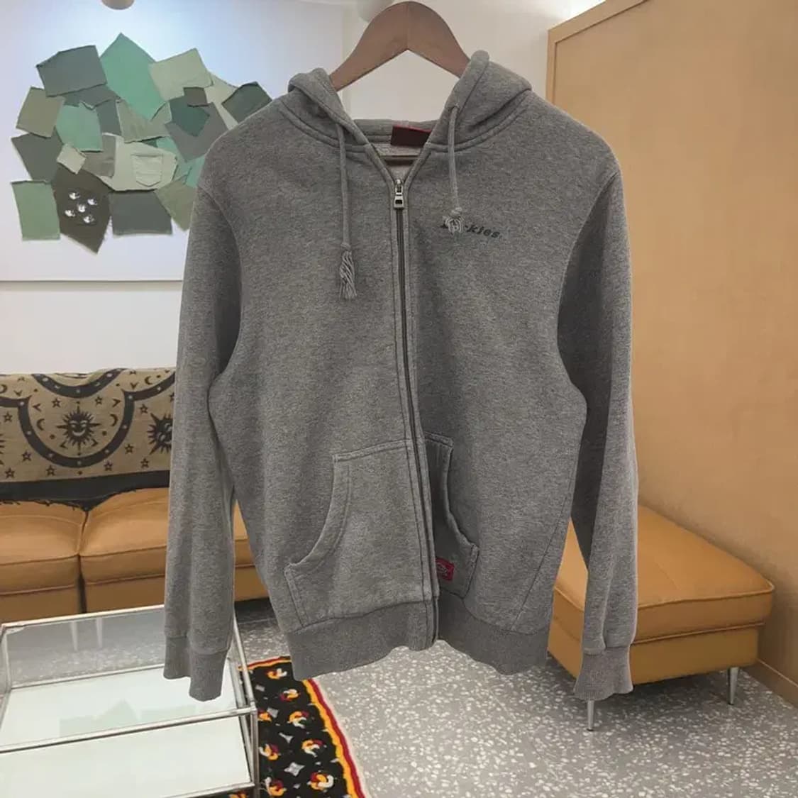 디키즈 올드스쿨 빈티지 약기모 후드 집업 S C07217 상품이미지3