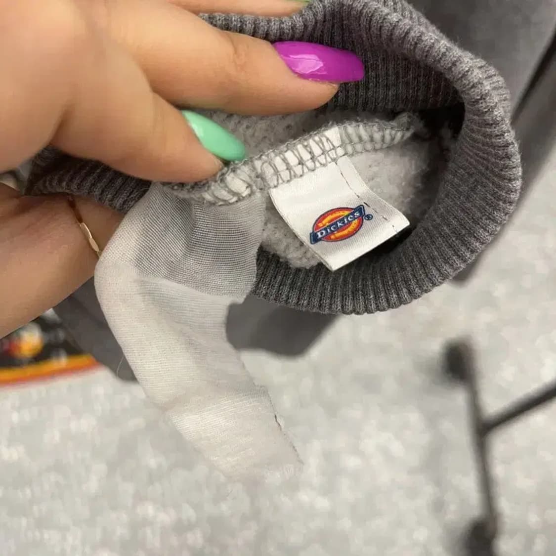 디키즈 올드스쿨 빈티지 약기모 후드 집업 S C07217 상품이미지6