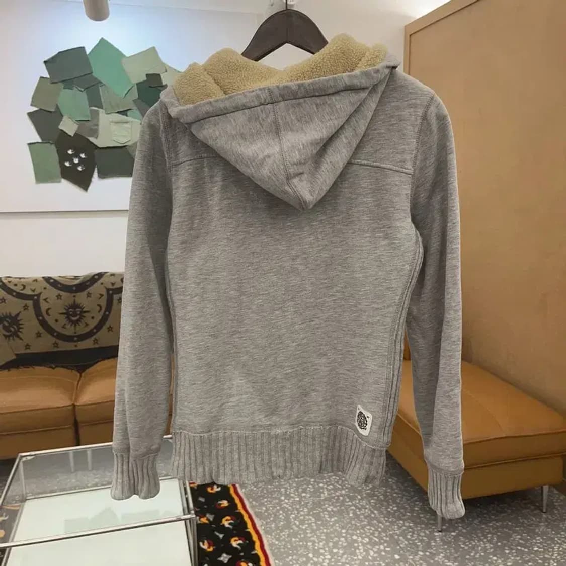 타미힐피거 빈티지 폭닥 슬림 양털 후드 집업 M C07204 상품이미지4