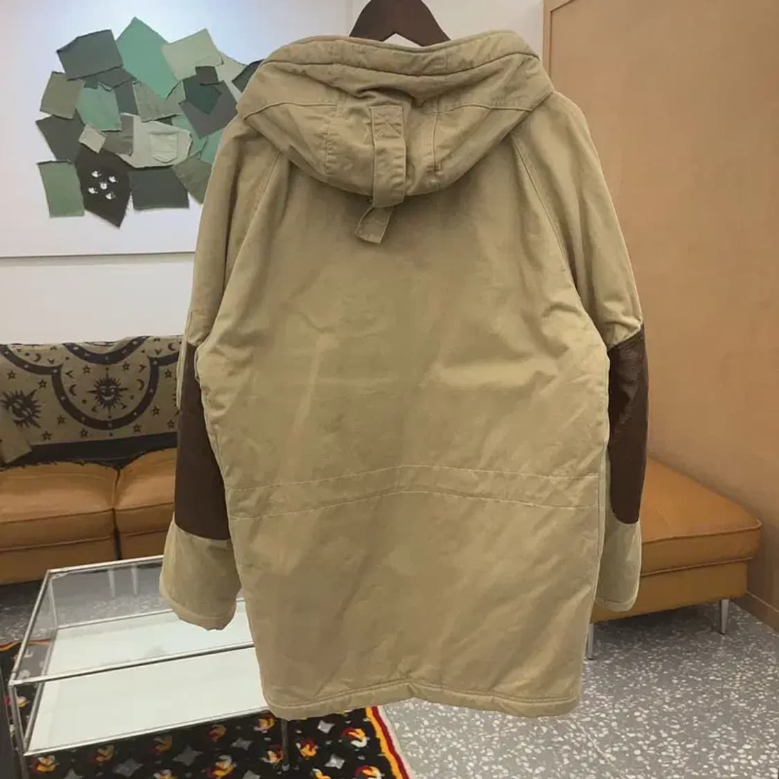 칼 카니 빈티지 모리걸 폭닥 털모자 패딩 자켓 M C07209 상품이미지4