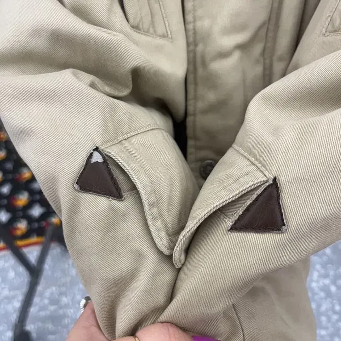 칼 카니 빈티지 모리걸 폭닥 털모자 패딩 자켓 M C07209 상품이미지8