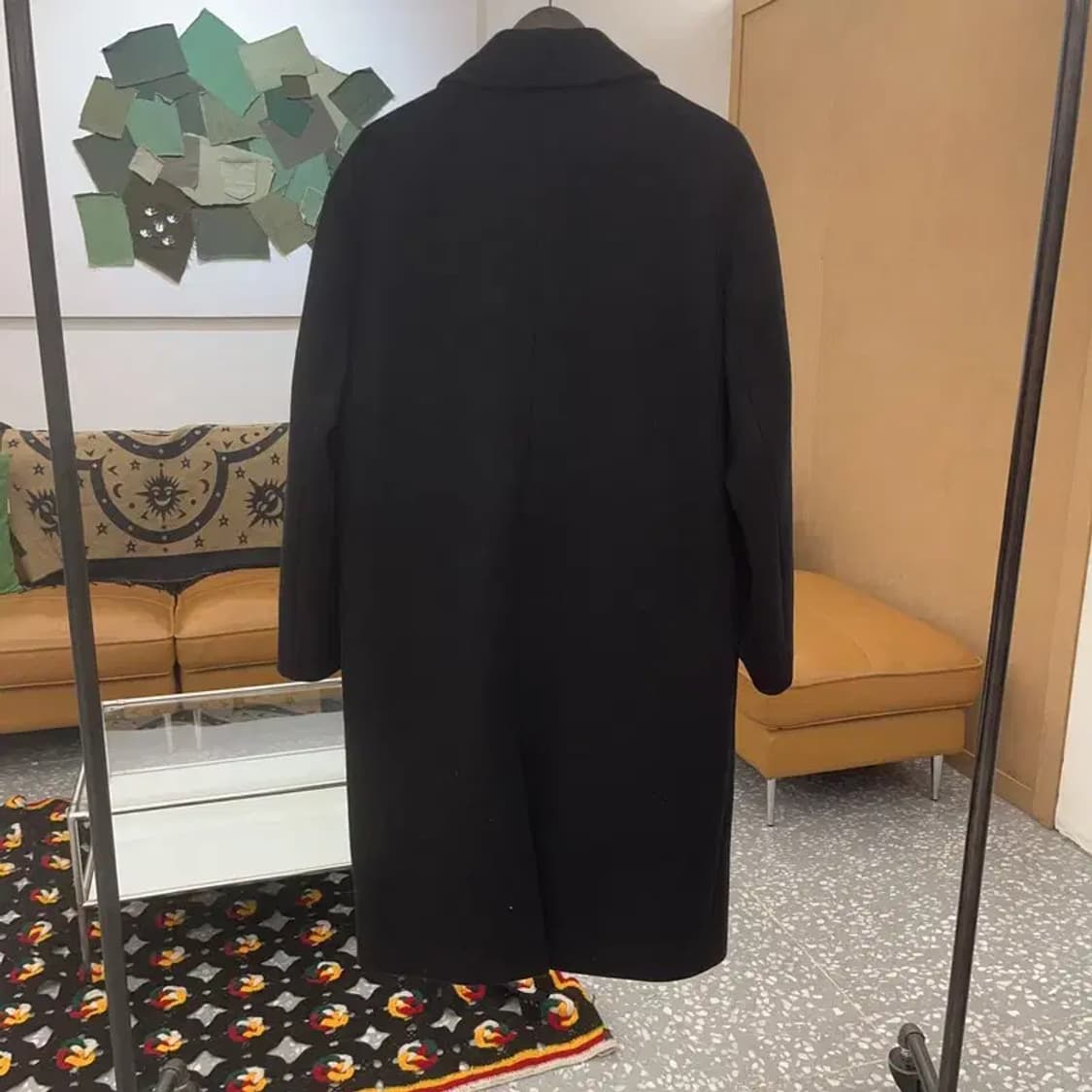 쿠어 모던시크 울 캐시미어 롱 맥코트 M C07216 상품이미지4